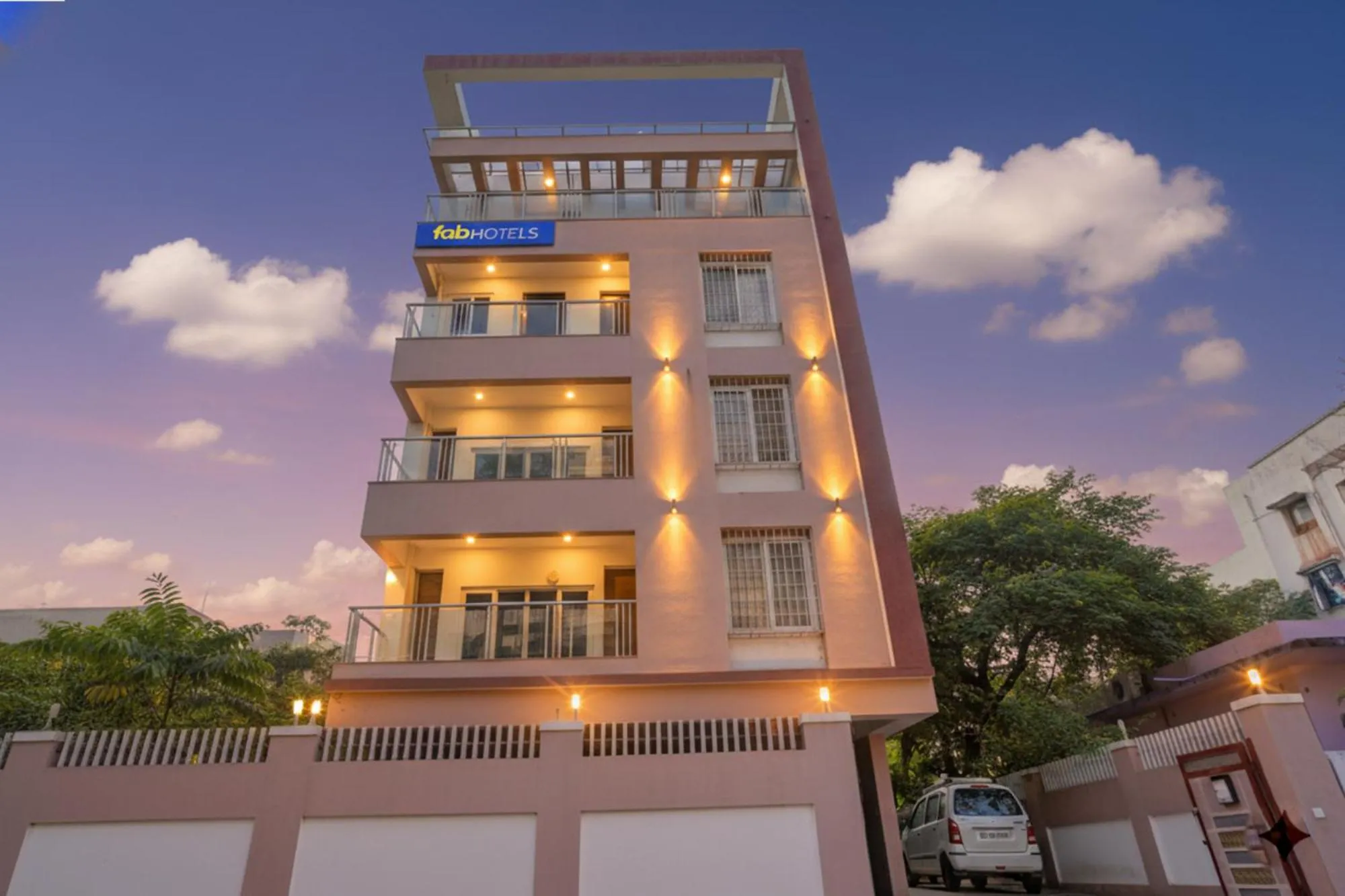 Property building in Via Rudra Residency