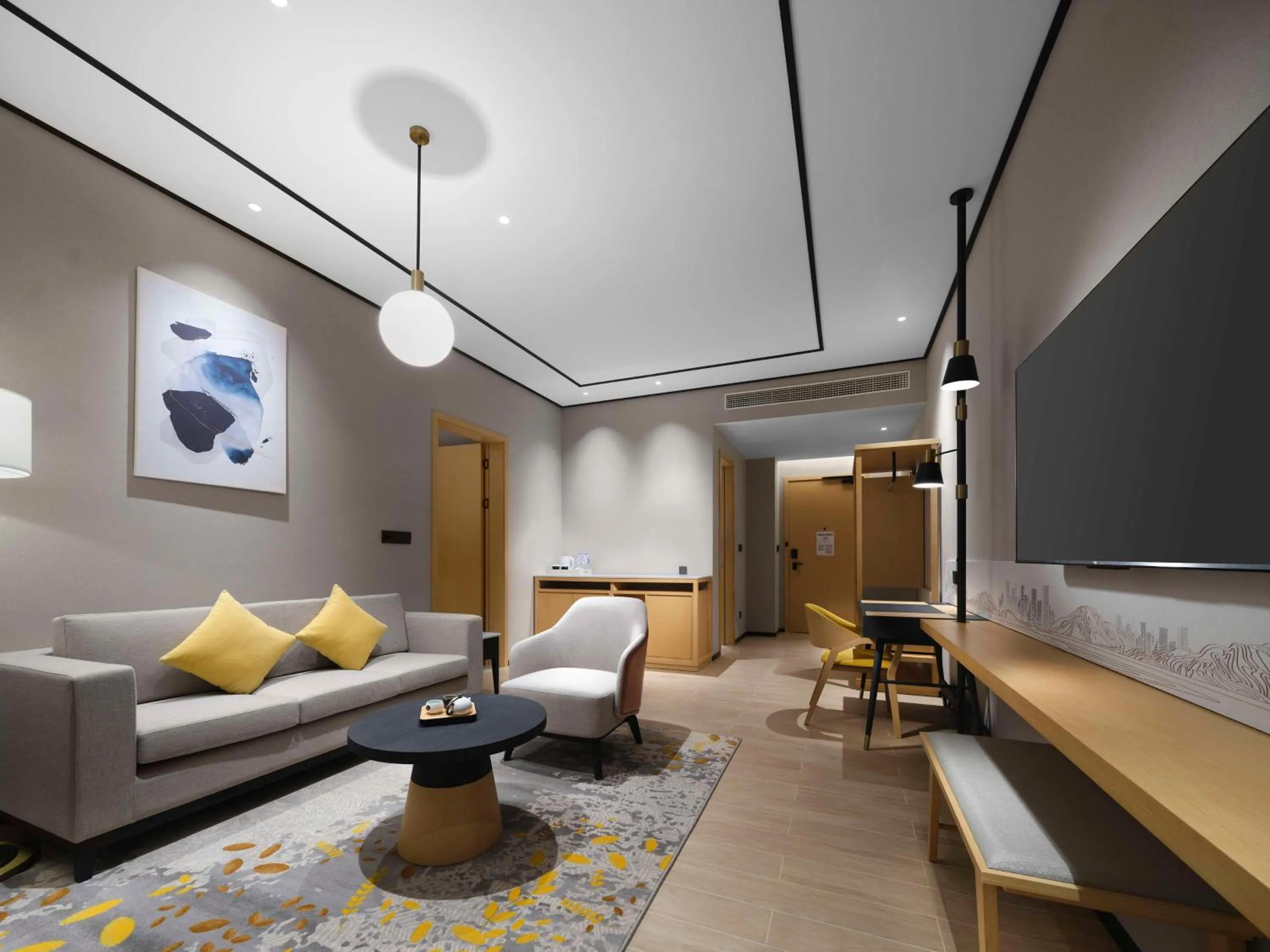 Bedroom in Hilton Garden Inn Beijing Haidian Daoxiang Lake