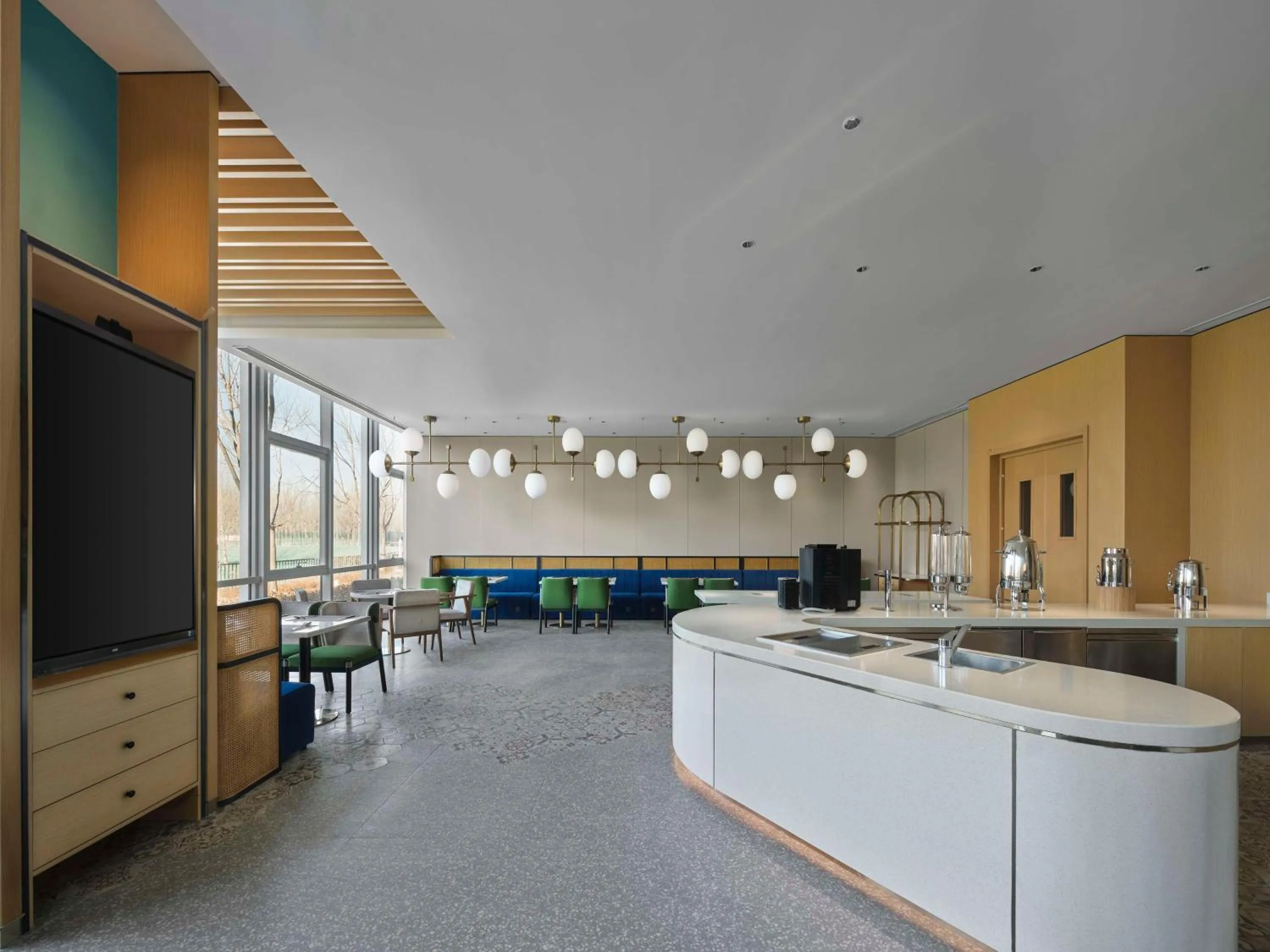 Breakfast in Hilton Garden Inn Beijing Haidian Daoxiang Lake