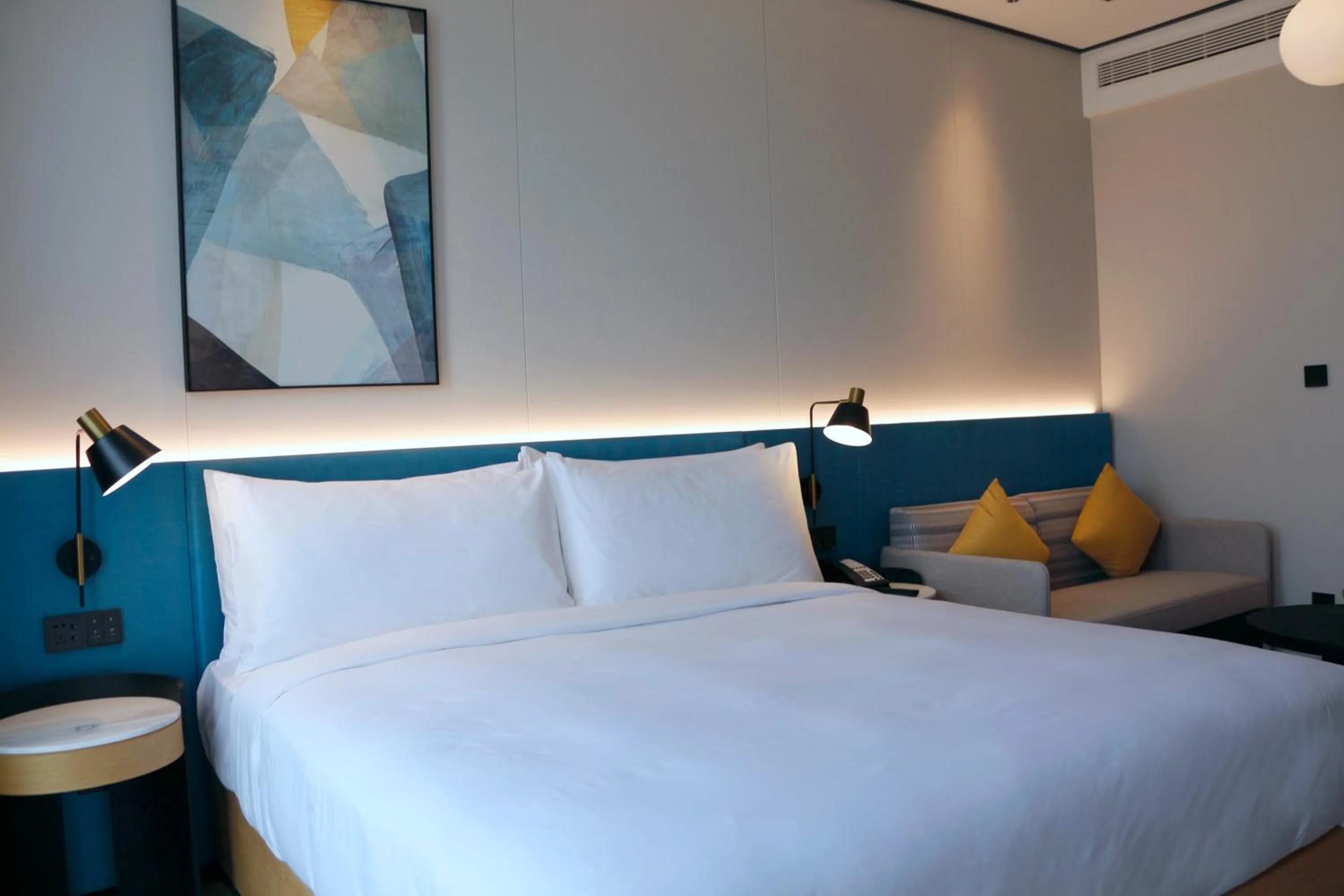 Bed in Hilton Garden Inn Liaocheng Jiangbei Shuicheng