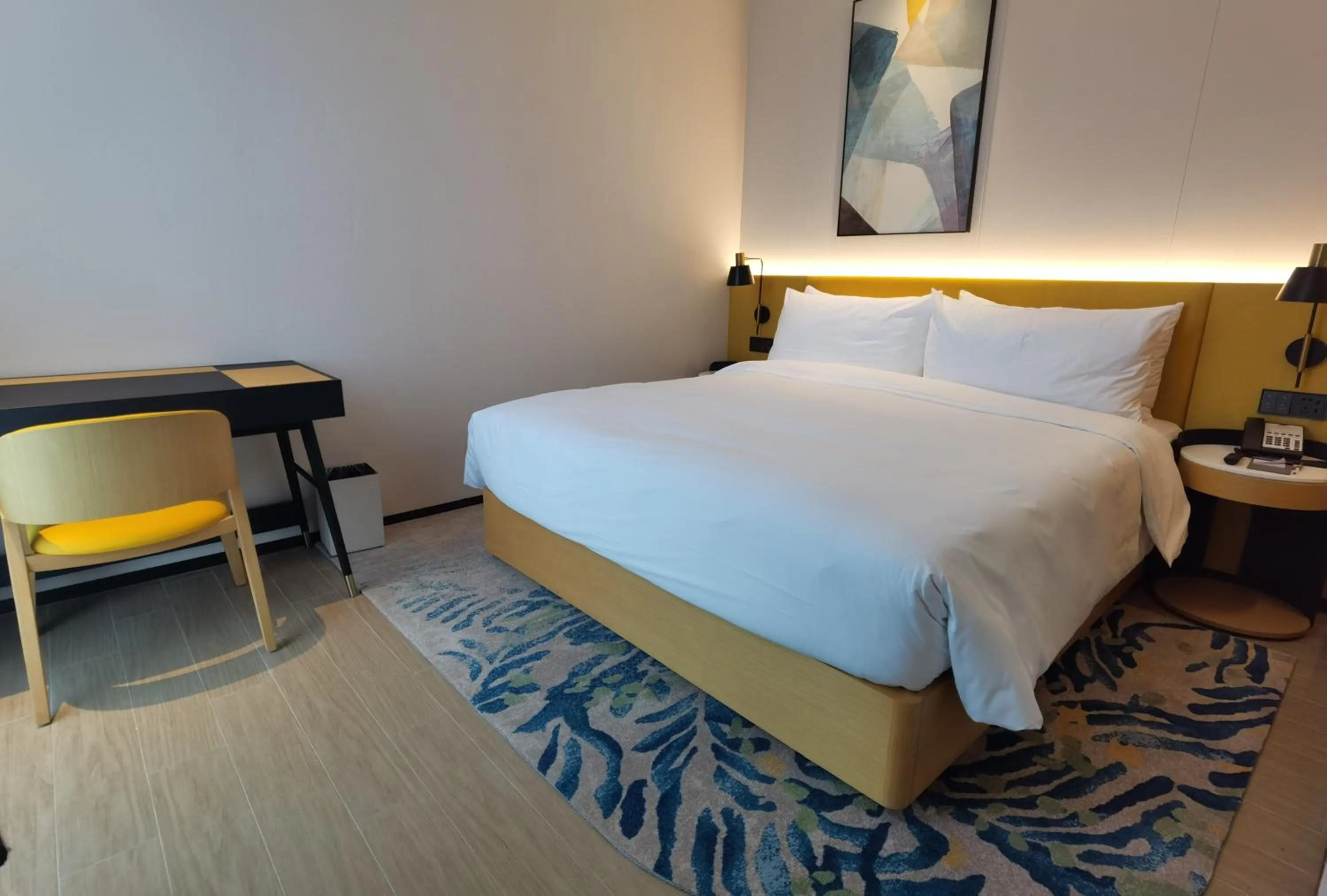 Bed in Hilton Garden Inn Liaocheng Jiangbei Shuicheng