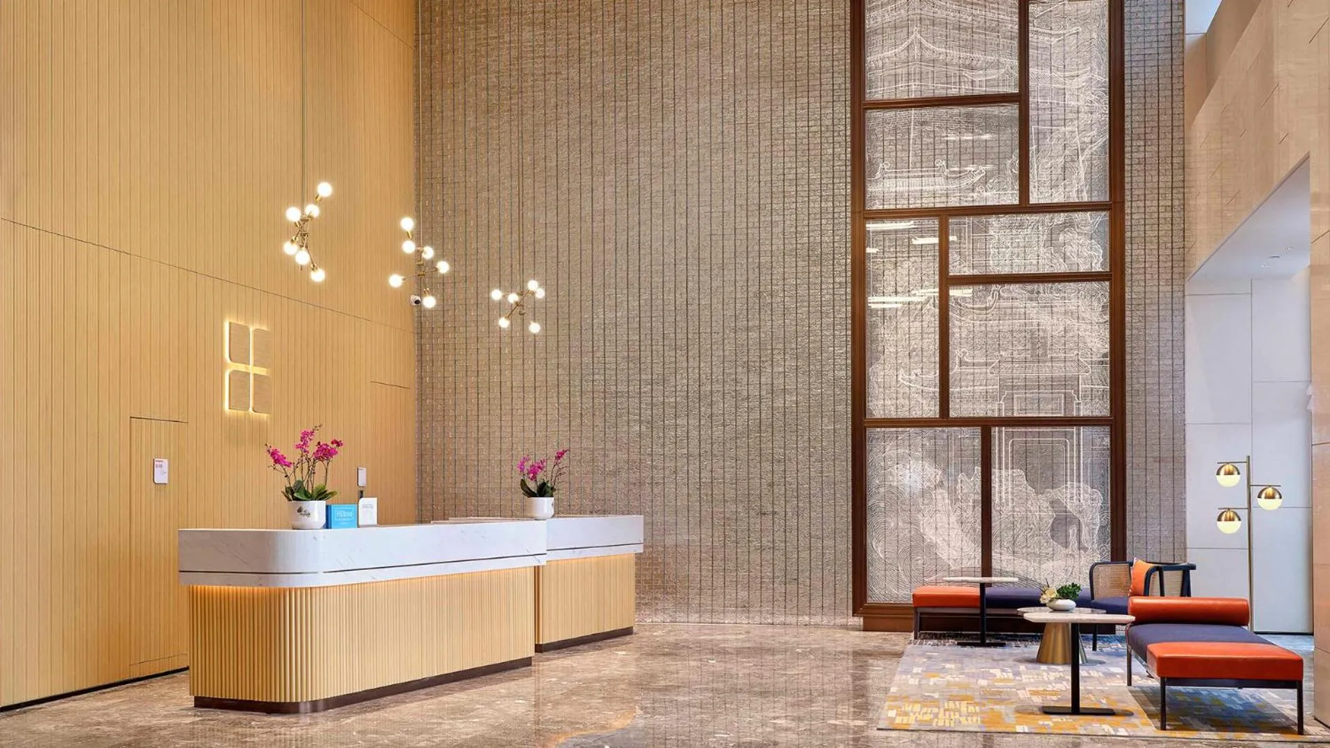 Lobby or reception in Hilton Garden Inn Liaocheng Jiangbei Shuicheng