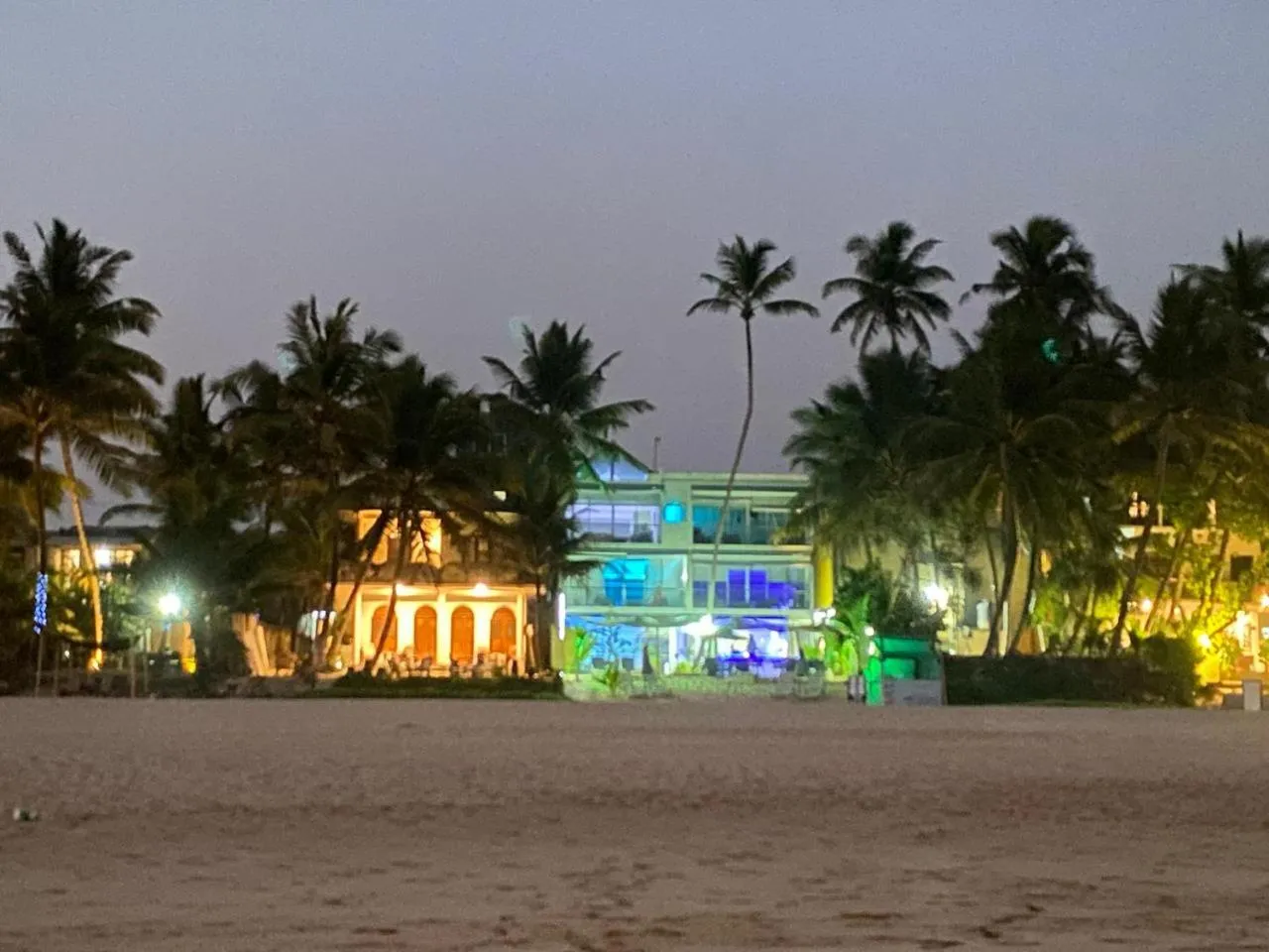 Property building in Josan Villa with a Glorious Beach and Sea View