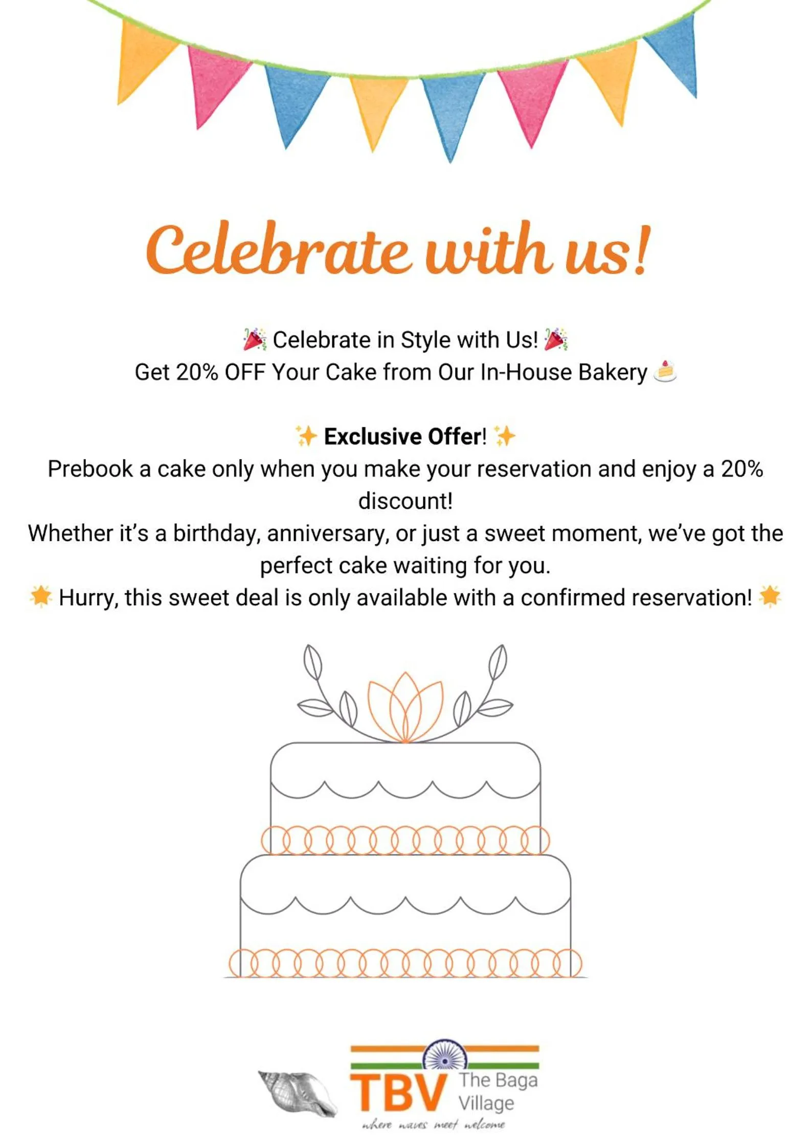 Text overlay in Rosa Bella Resort-TBV