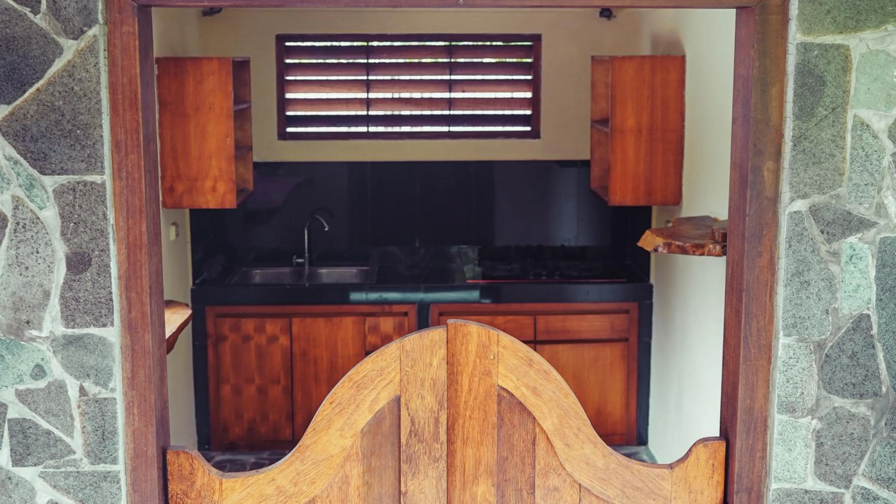 kitchen in Madaira Villa Senggigi