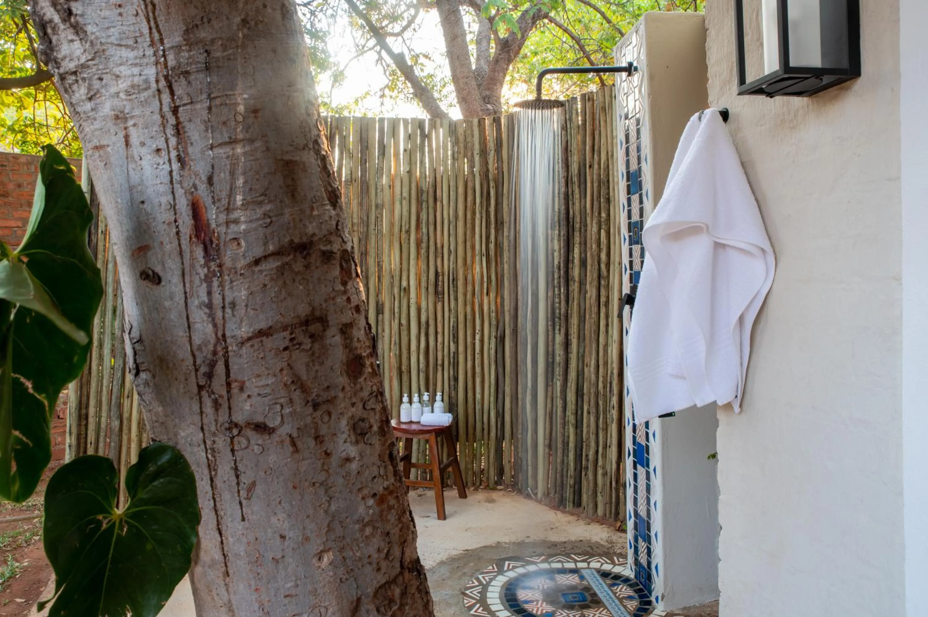 Shower in Shongwe Oasis