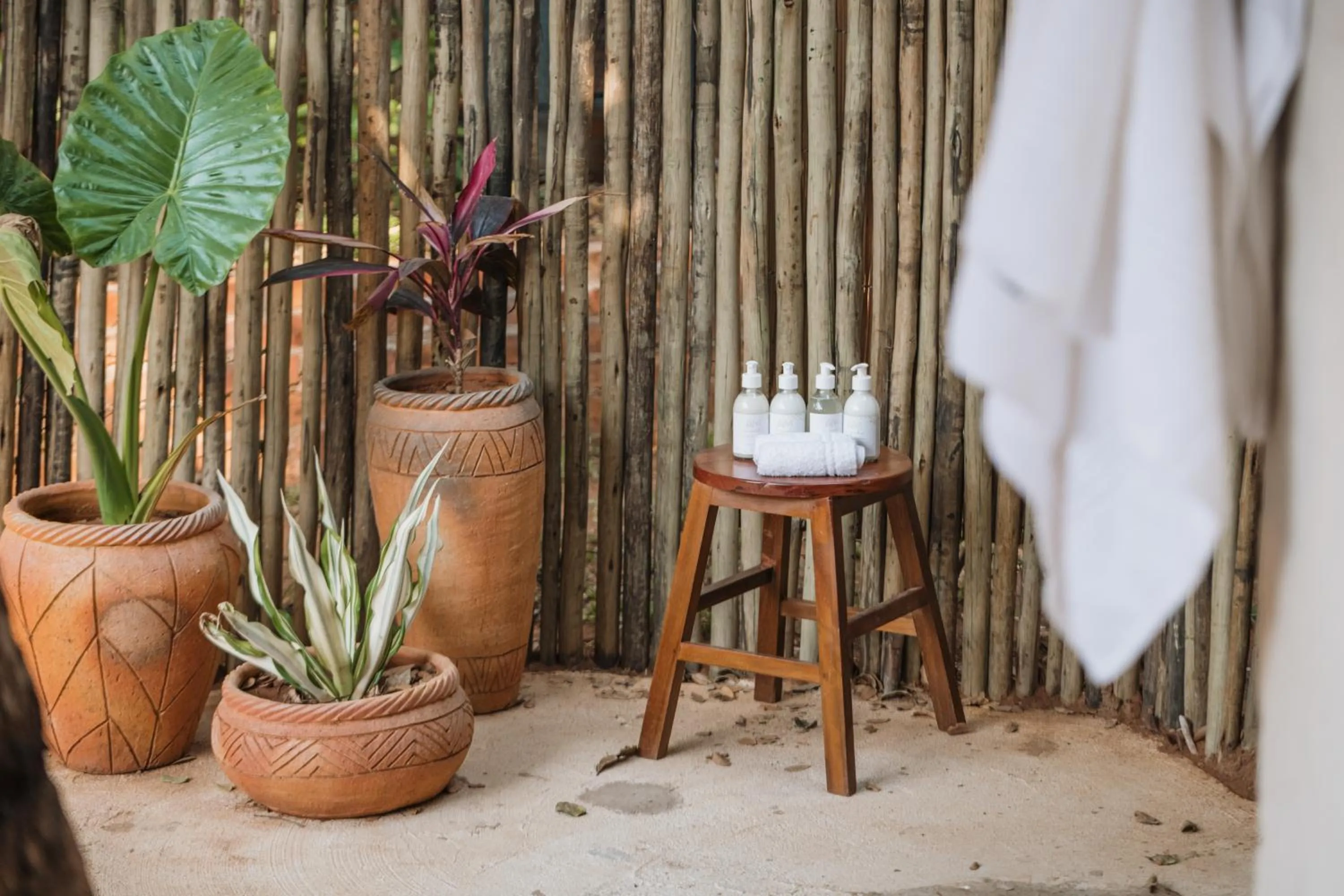 Shower in Shongwe Oasis