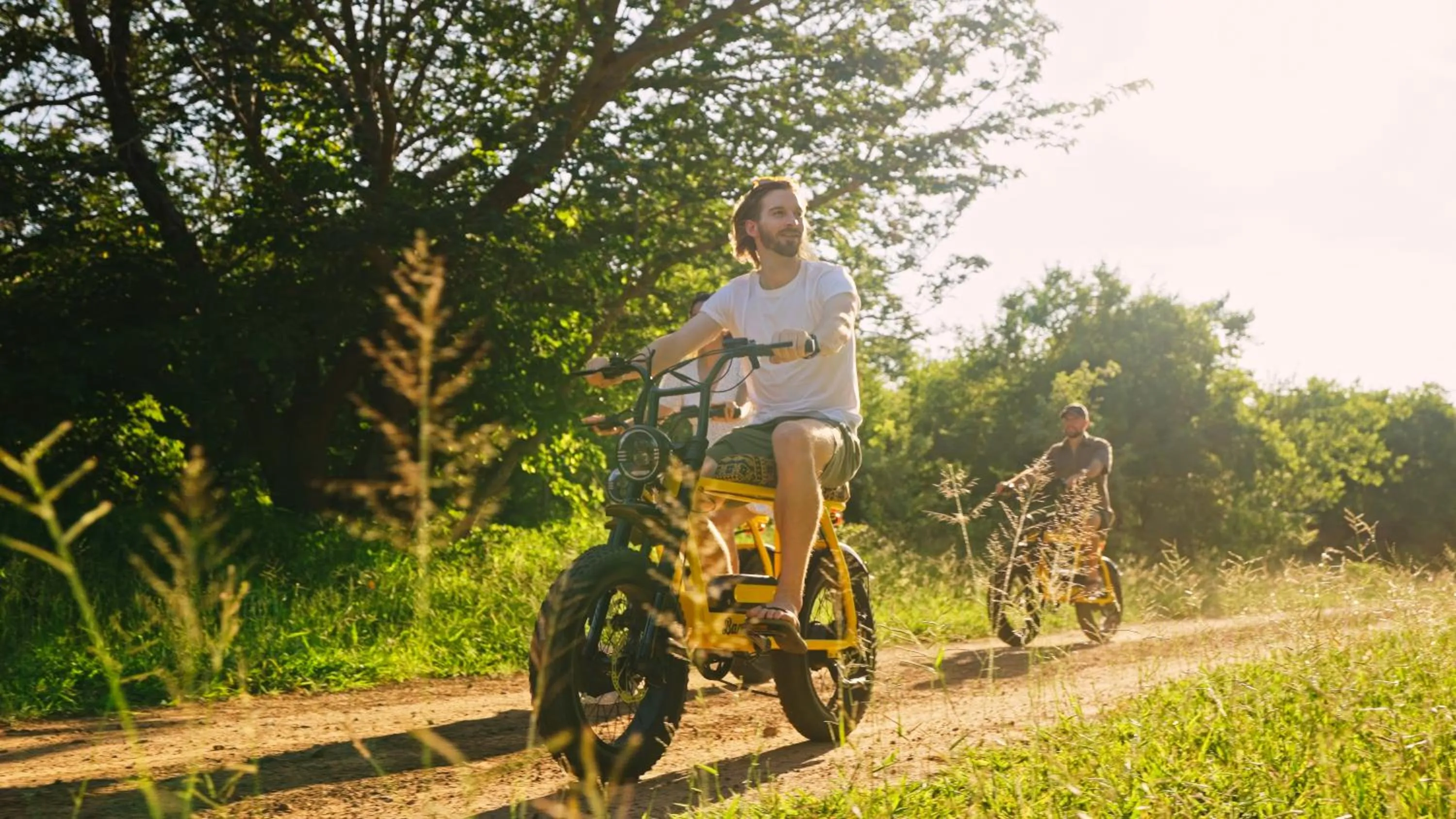 Cycling in Shongwe Oasis