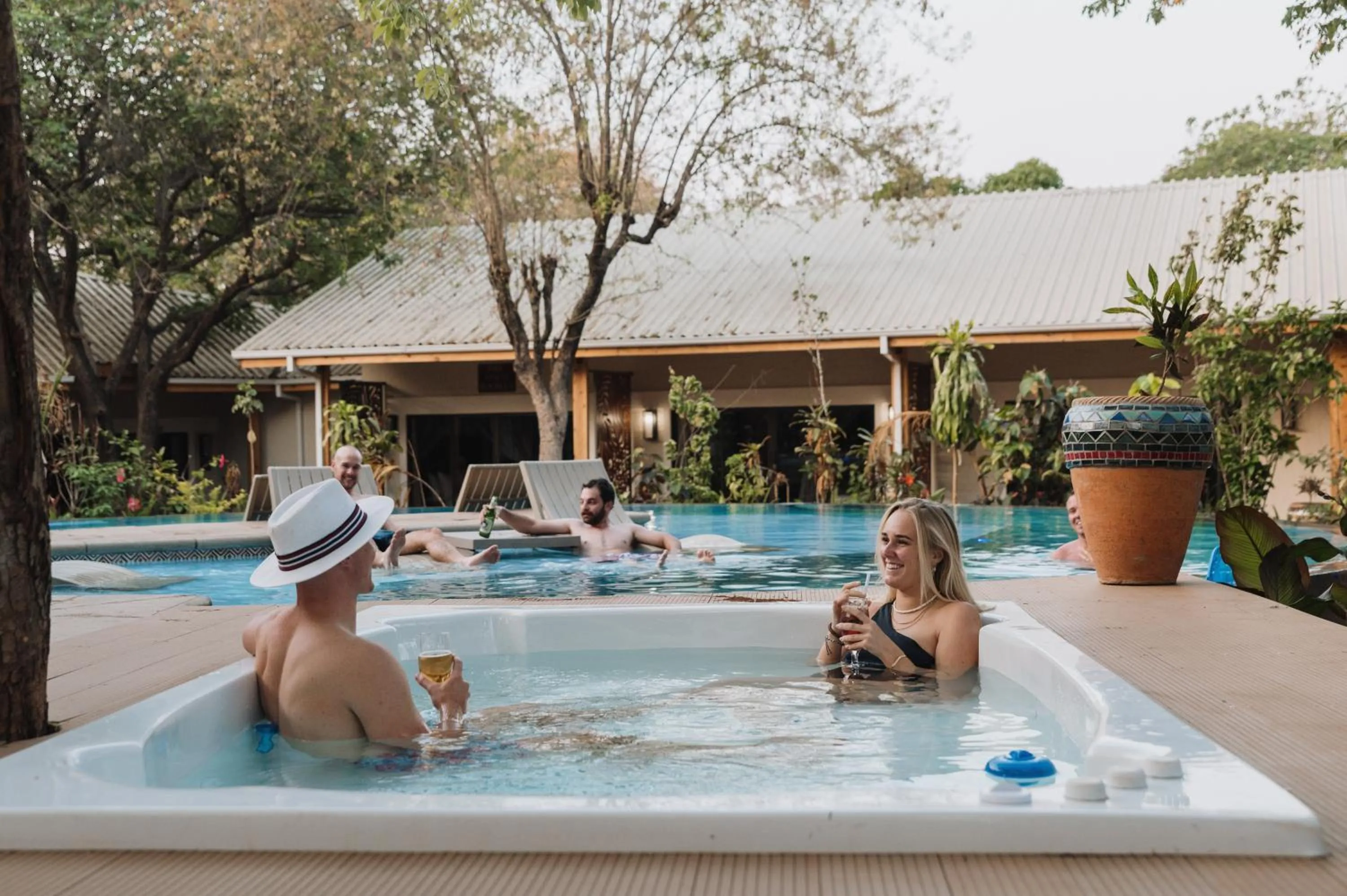 Hot Tub in Shongwe Oasis