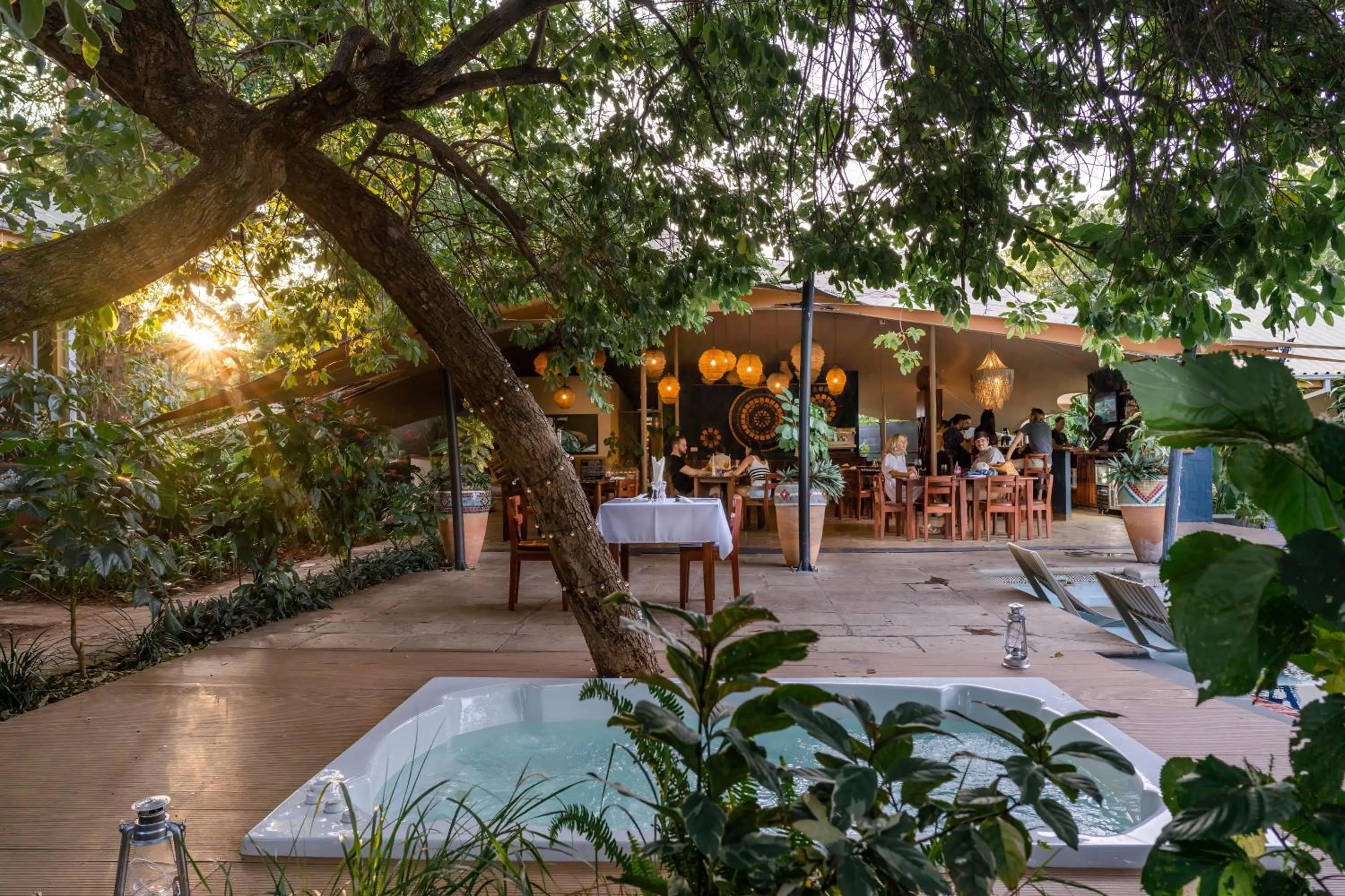 Hot Tub in Shongwe Oasis