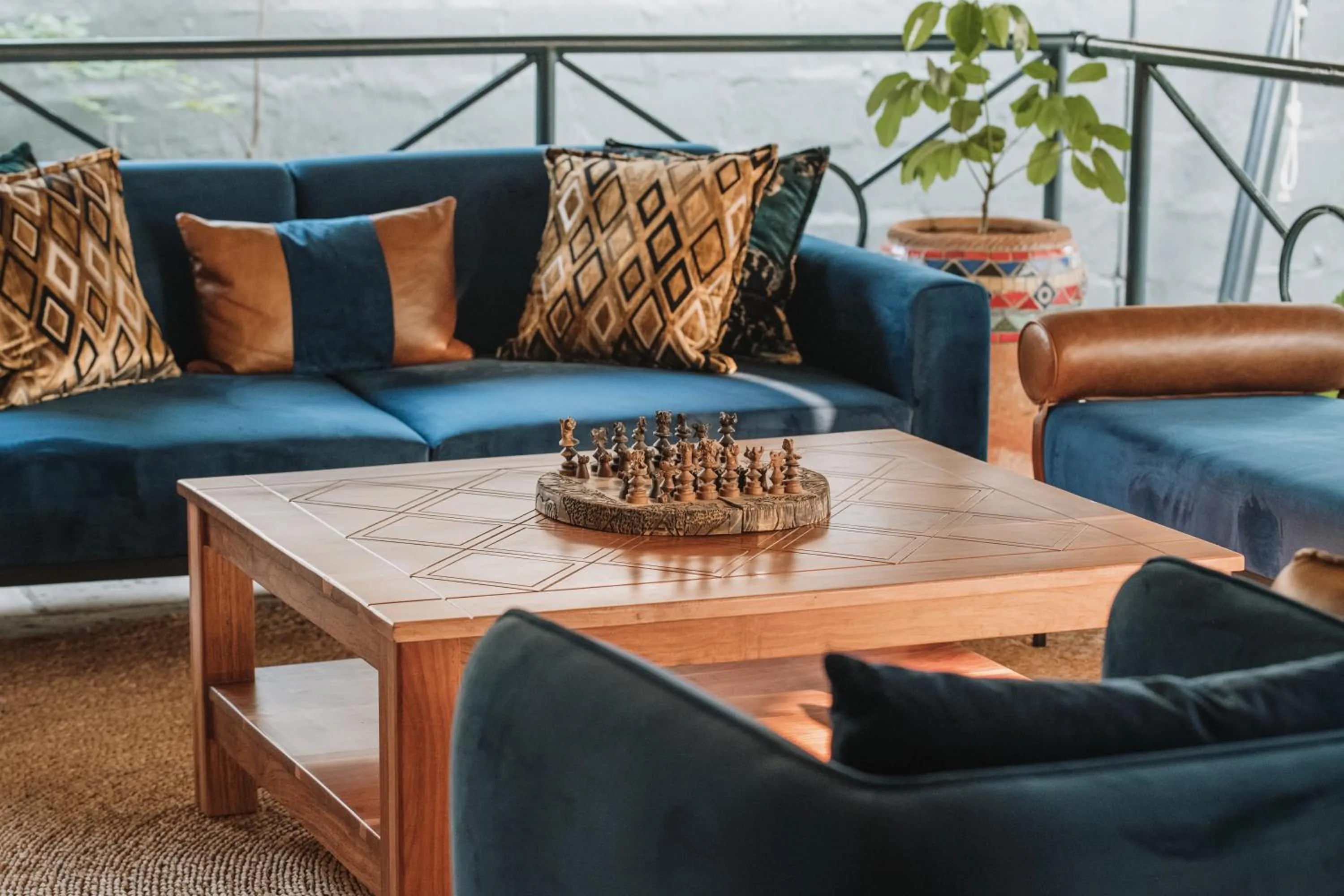 Seating area in Shongwe Oasis