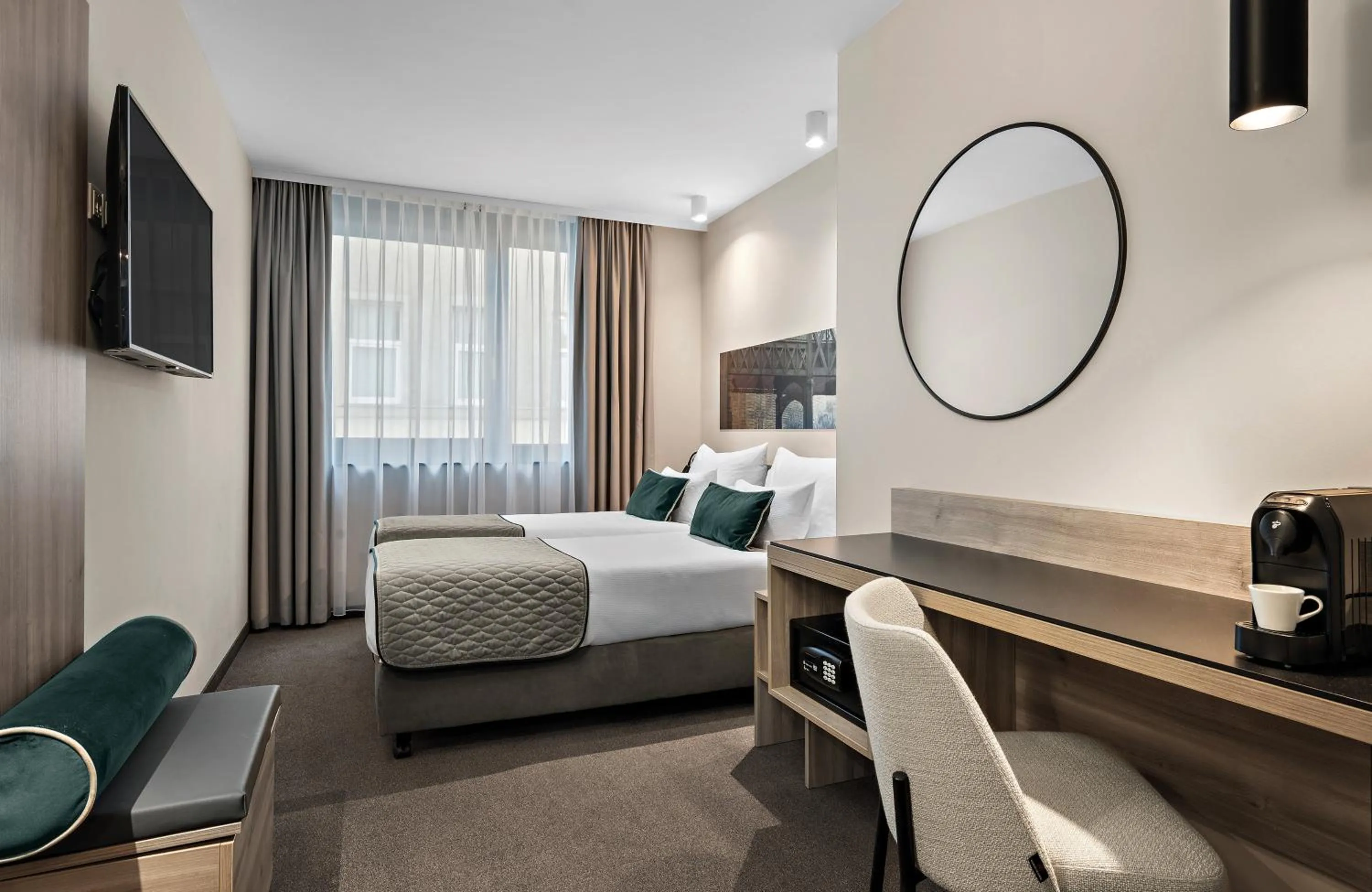 Photo of the whole room, Bed in Leonardo Hotel Vienna City West