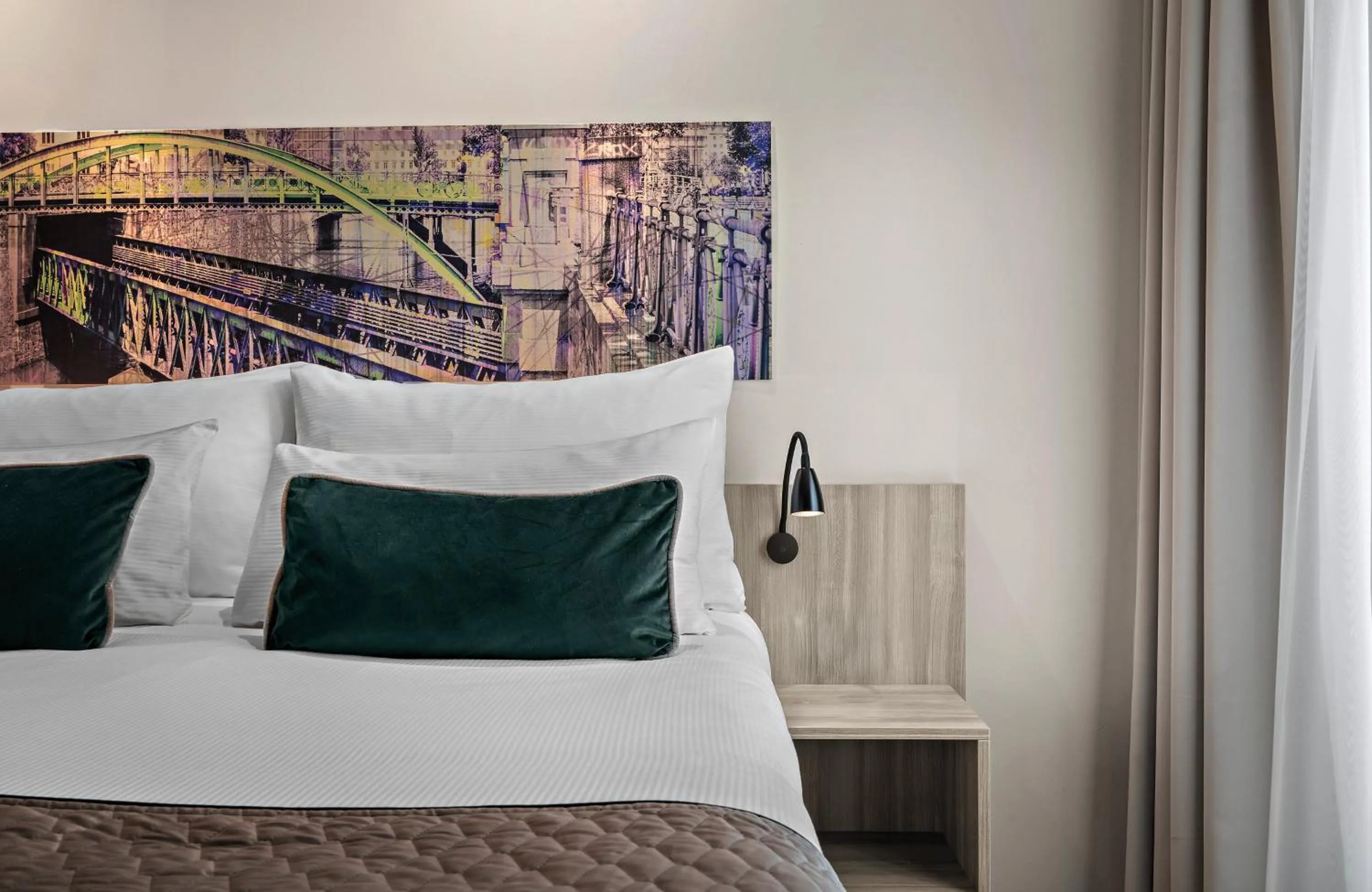 Photo of the whole room, Bed in Leonardo Hotel Vienna City West