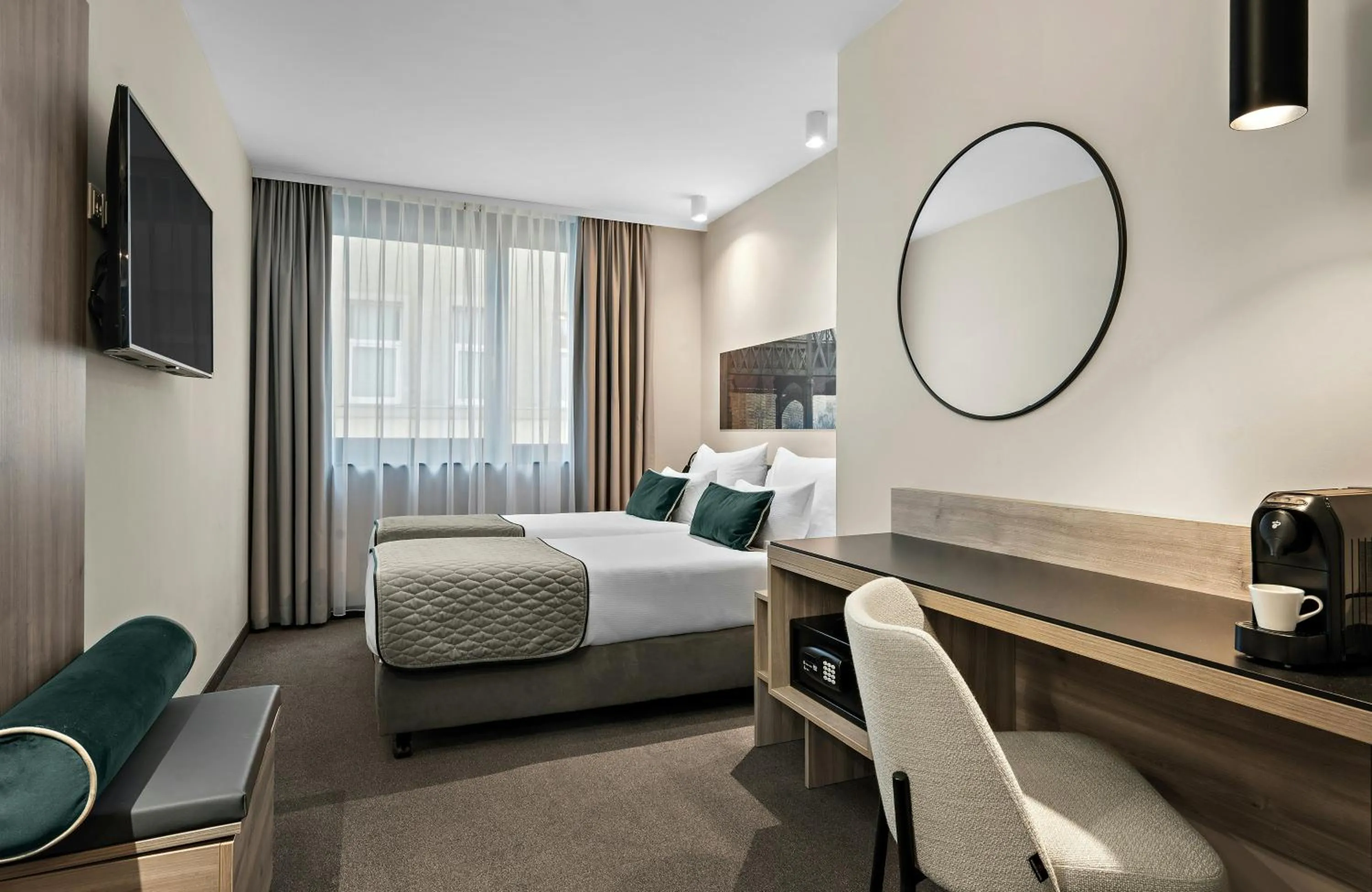 Photo of the whole room, Bed in Leonardo Hotel Vienna City West