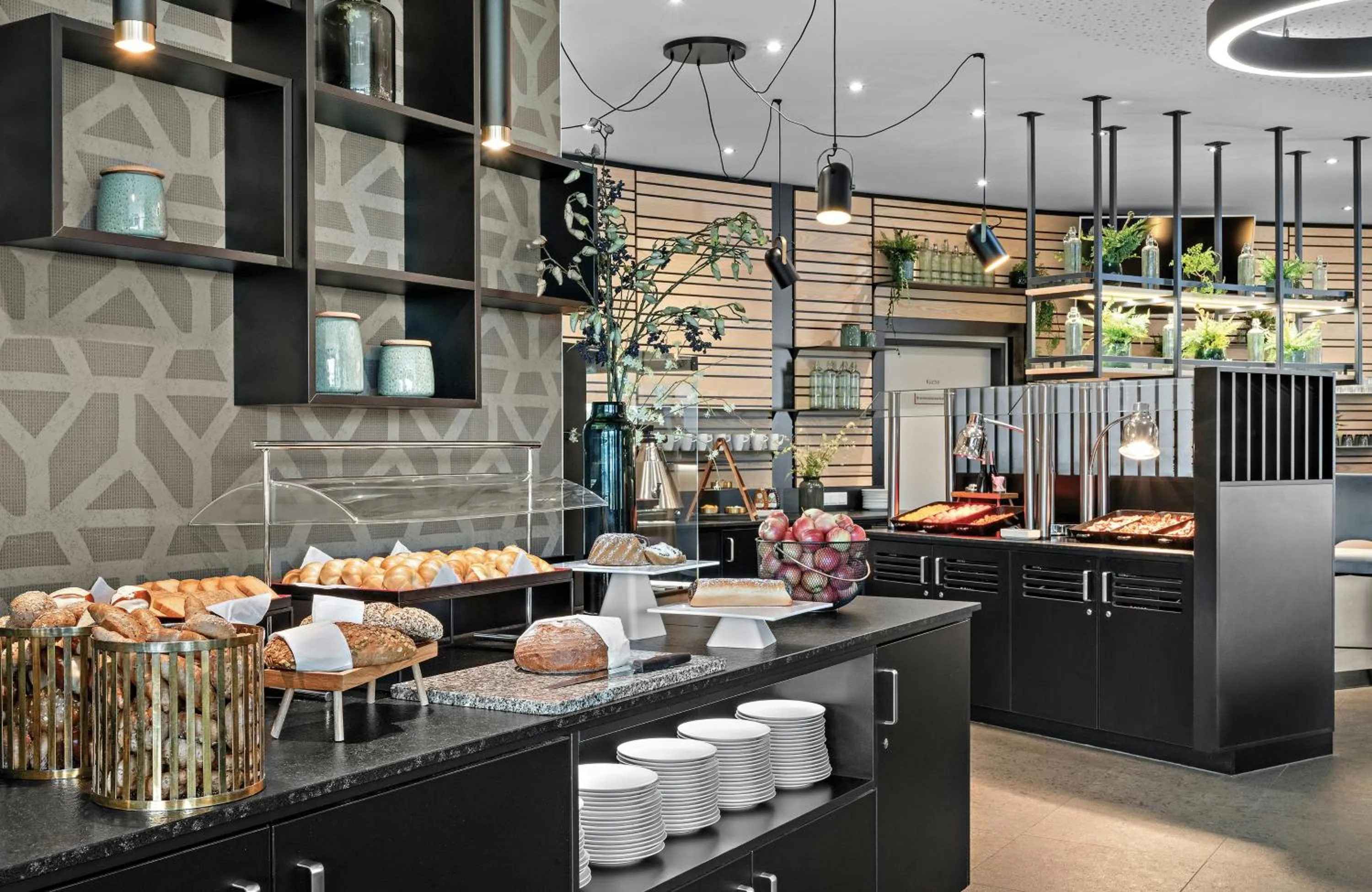 Buffet breakfast in Leonardo Hotel Vienna City West