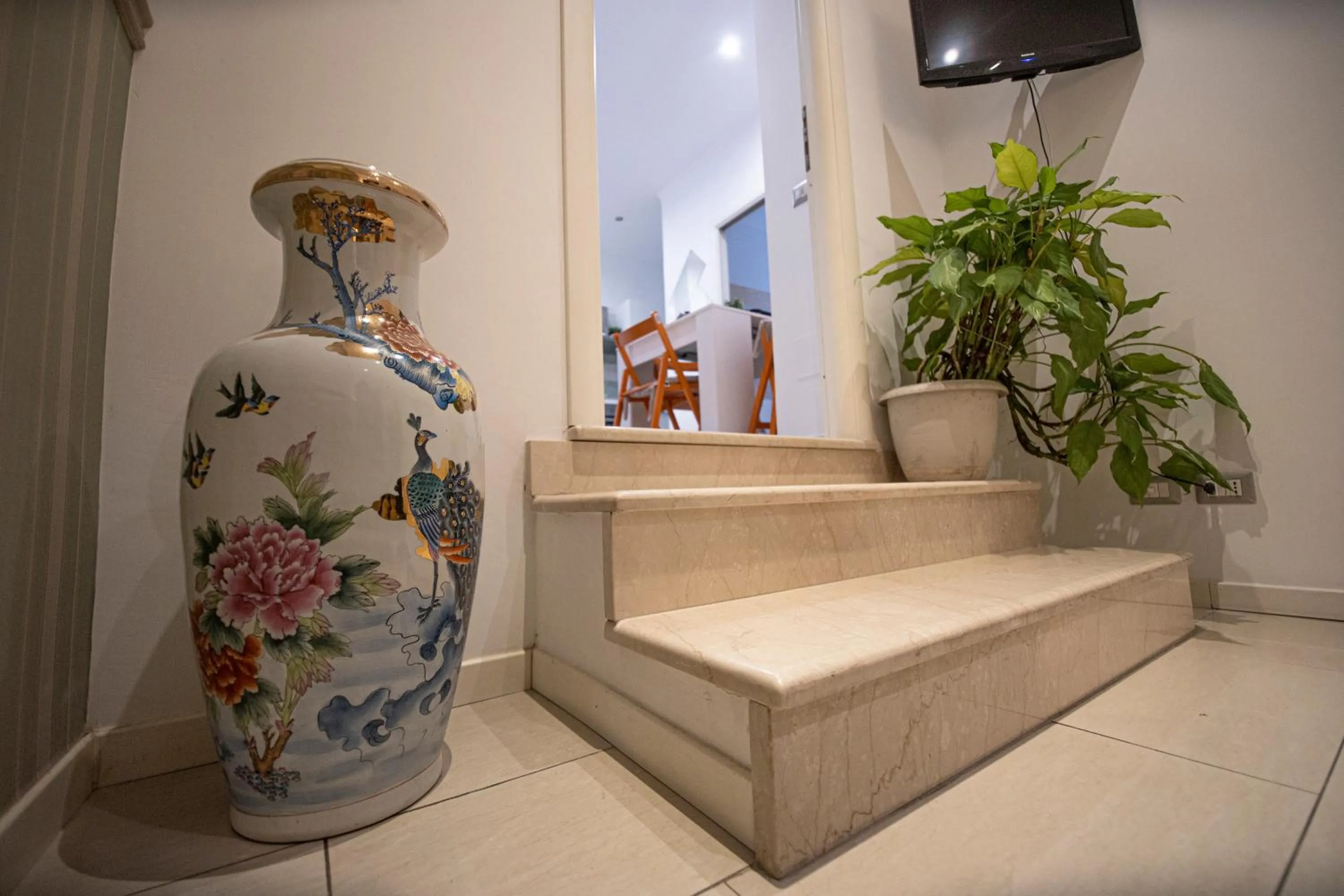 Living room in Refuge on Piazza re di Roma -Holiday Home
