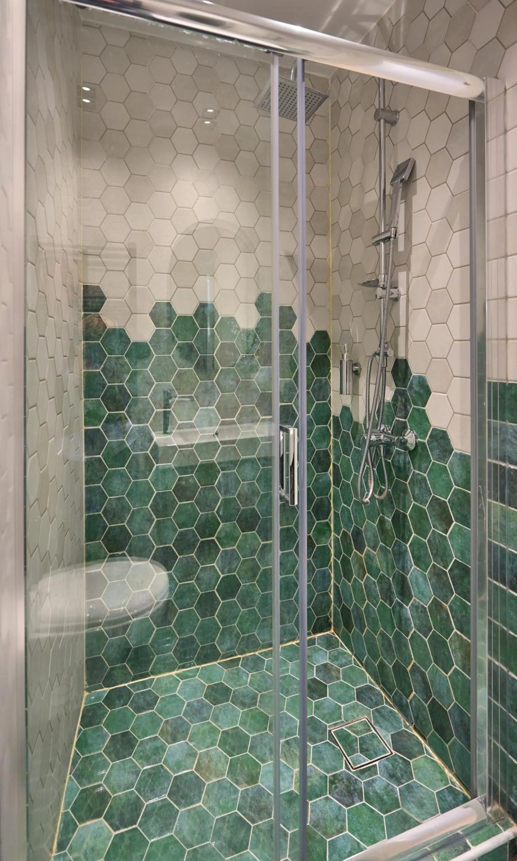 Shower in Urban Elephant Suites