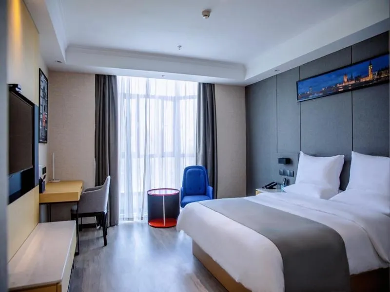 Bed in LanOu Hotel Golmud Middle Bayi Road
