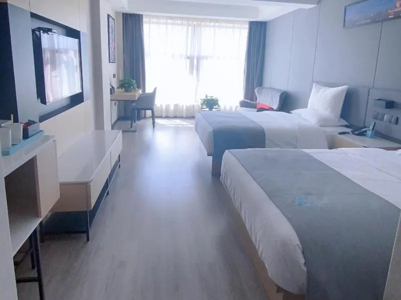 Bed in LanOu Hotel Golmud Middle Bayi Road