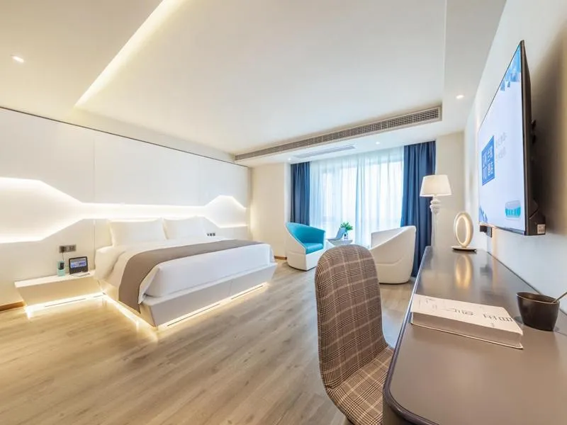 Bed in LanOu Hotel Guiyang West Beijing Road Century City