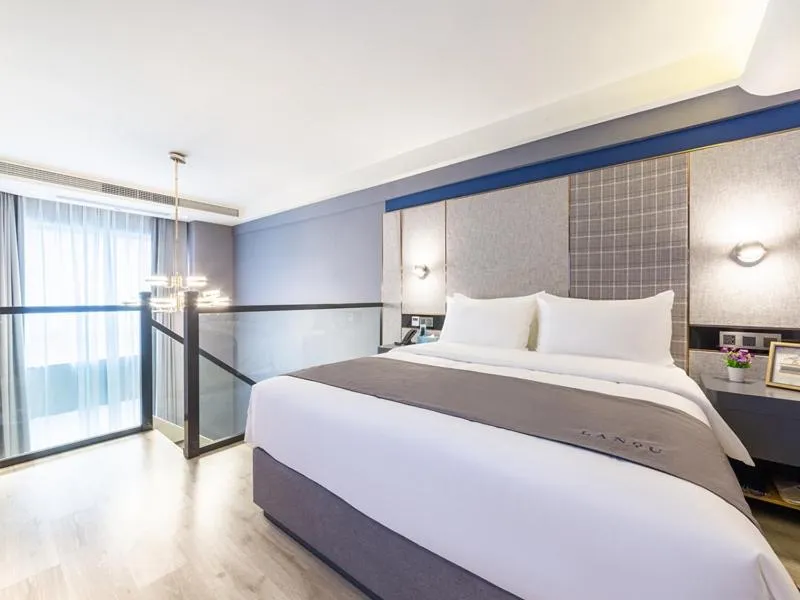 Bed in LanOu Hotel Guiyang West Beijing Road Century City