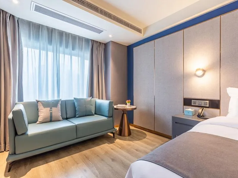 Bed in LanOu Hotel Guiyang West Beijing Road Century City