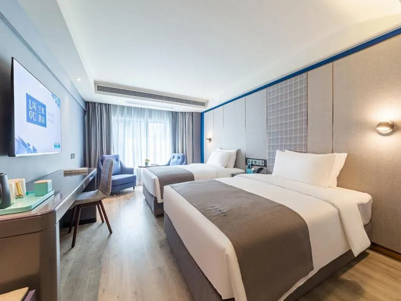 Bed in LanOu Hotel Guiyang West Beijing Road Century City