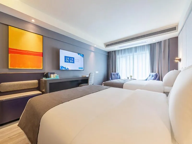 Bed in LanOu Hotel Guiyang West Beijing Road Century City