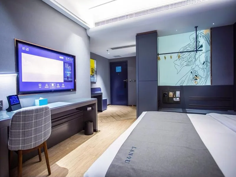 LanOu Hotel Jingzhou East Gate of Ancient City Wanda Plaza
