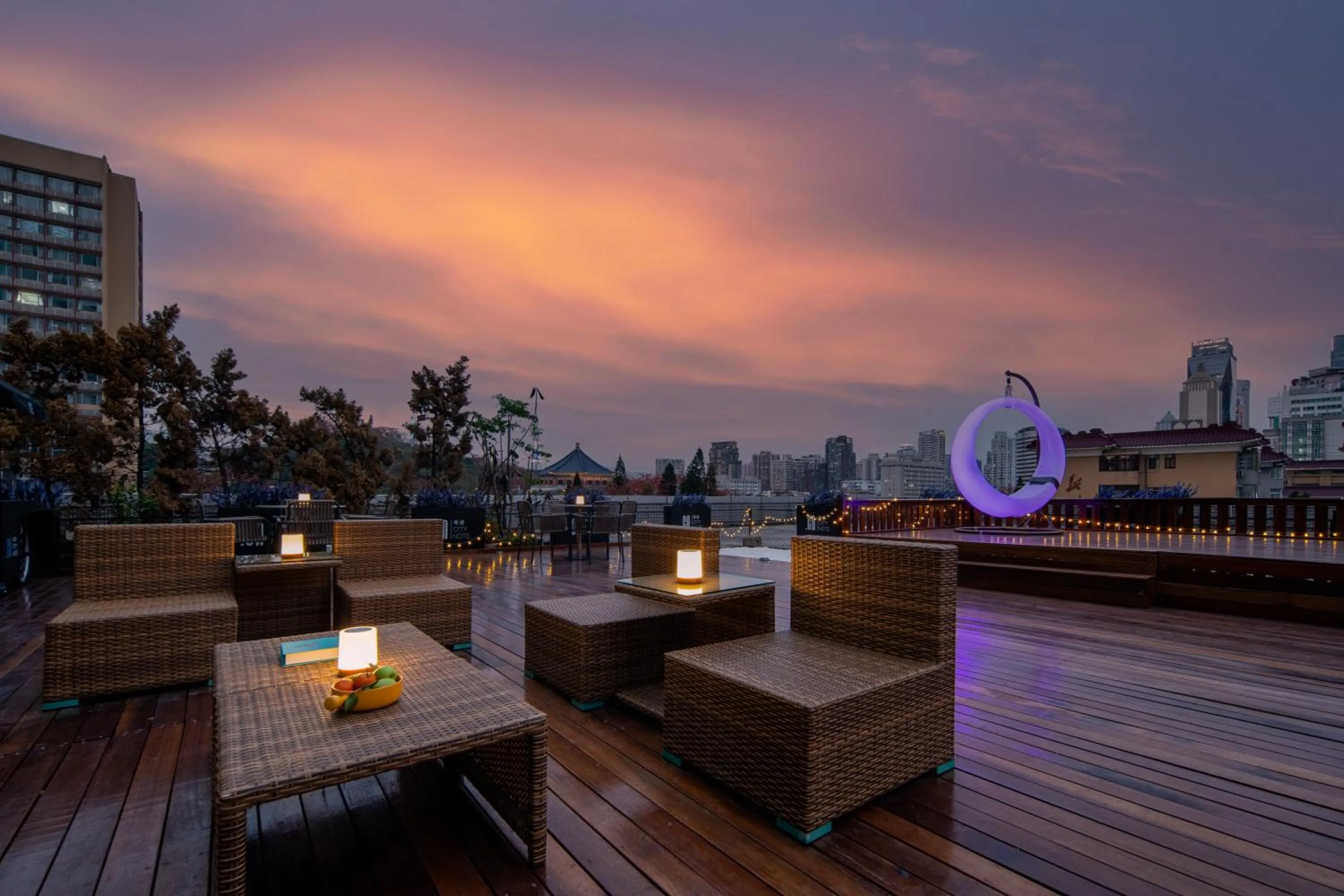 Balcony/Terrace in CityNote Hotel - Guangzhou Beijing Road Sun Yatsen Memorial Hall Metro Station