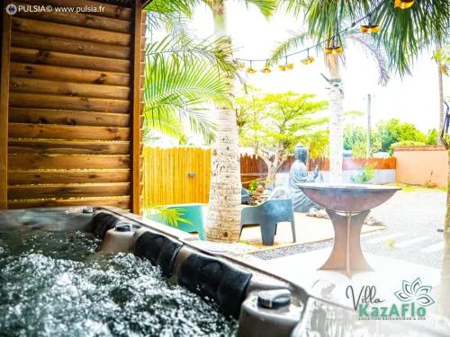 La villa KazAFlo Piscine, jacuzzi, SPA, brasero