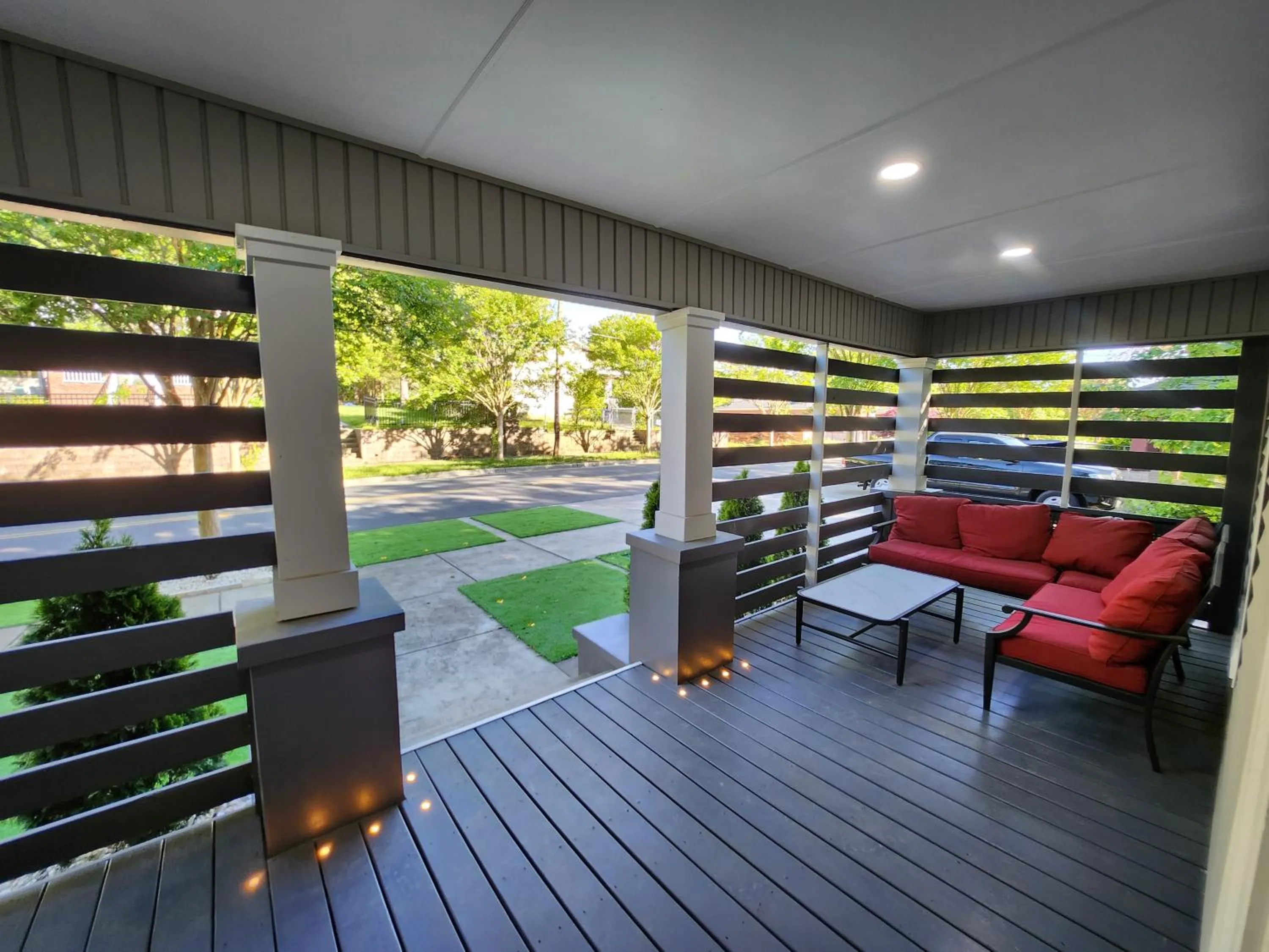 Patio in Luxury 3BR House in Charlotte