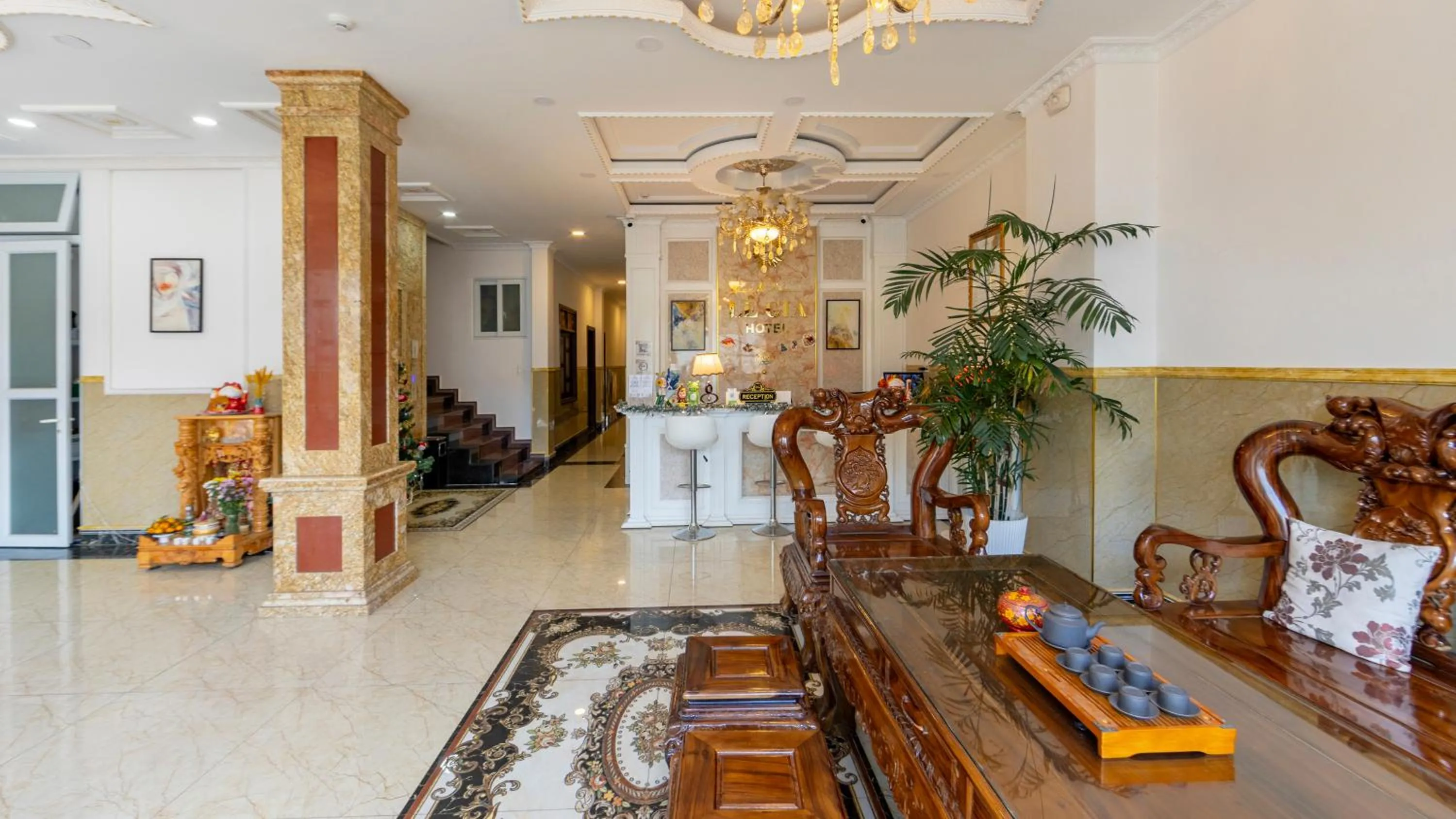 Property building in Le Gia Hotel