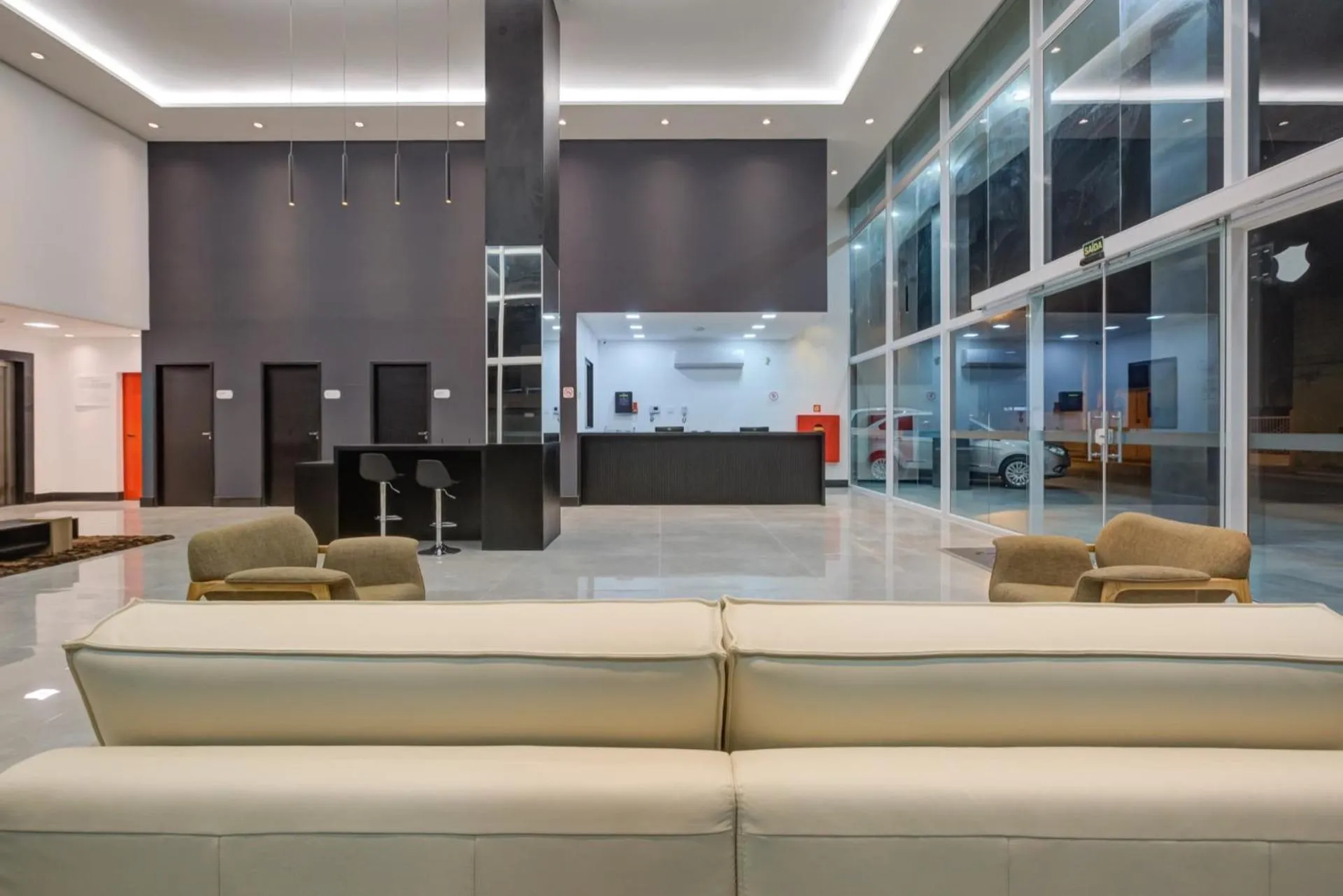 Lobby or reception in Go Inn São Mateus