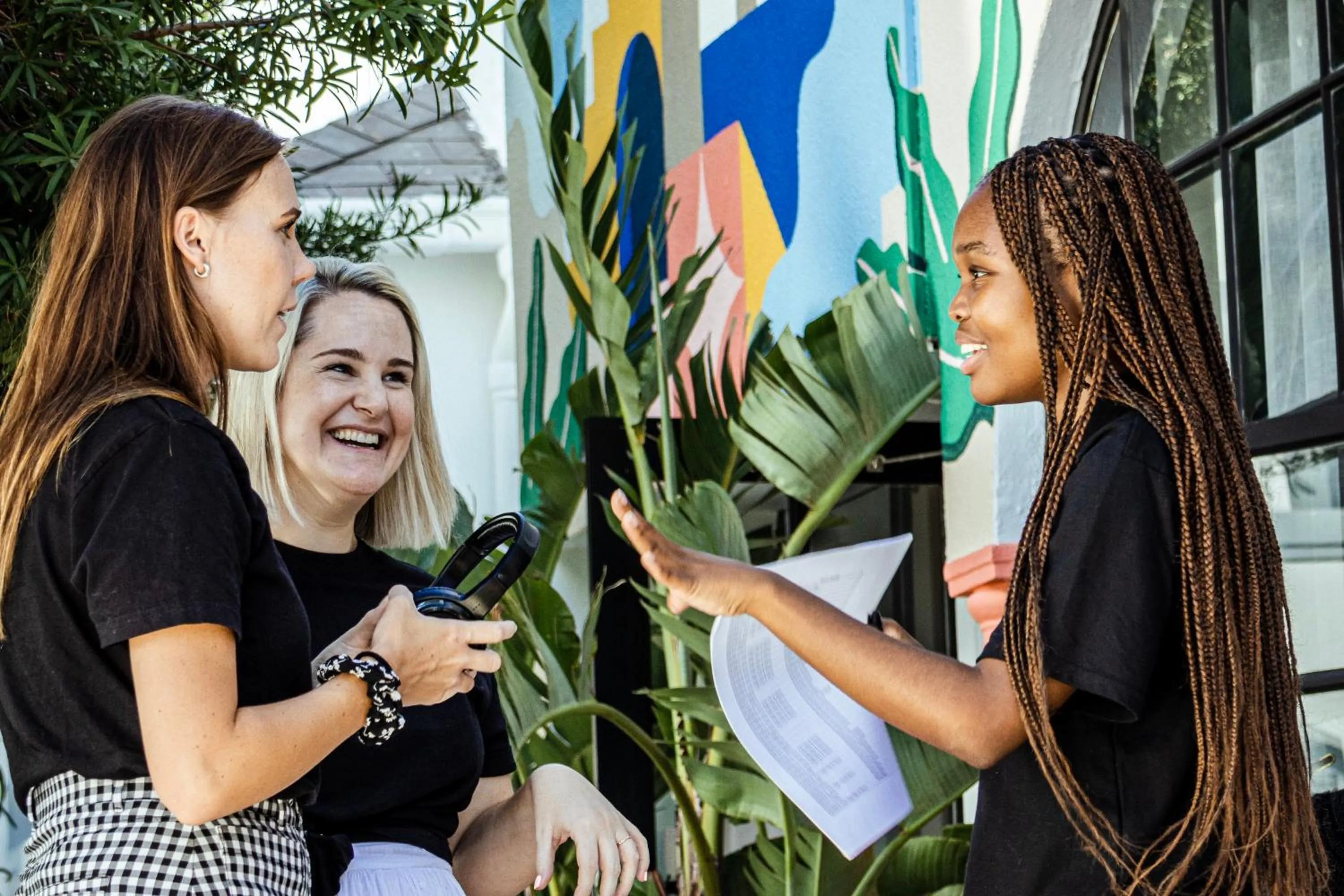 People in Neighbourgood Hill