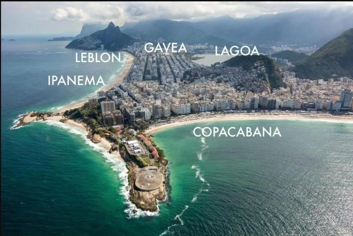 Flat Praia de Copacabana Ipanema - Pé na Areia