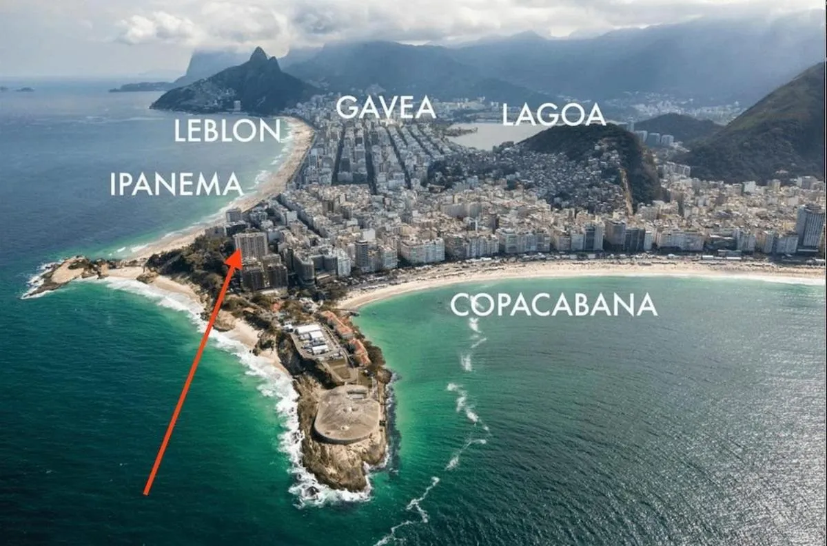 Flat Praia de Copacabana Ipanema - Pé na Areia