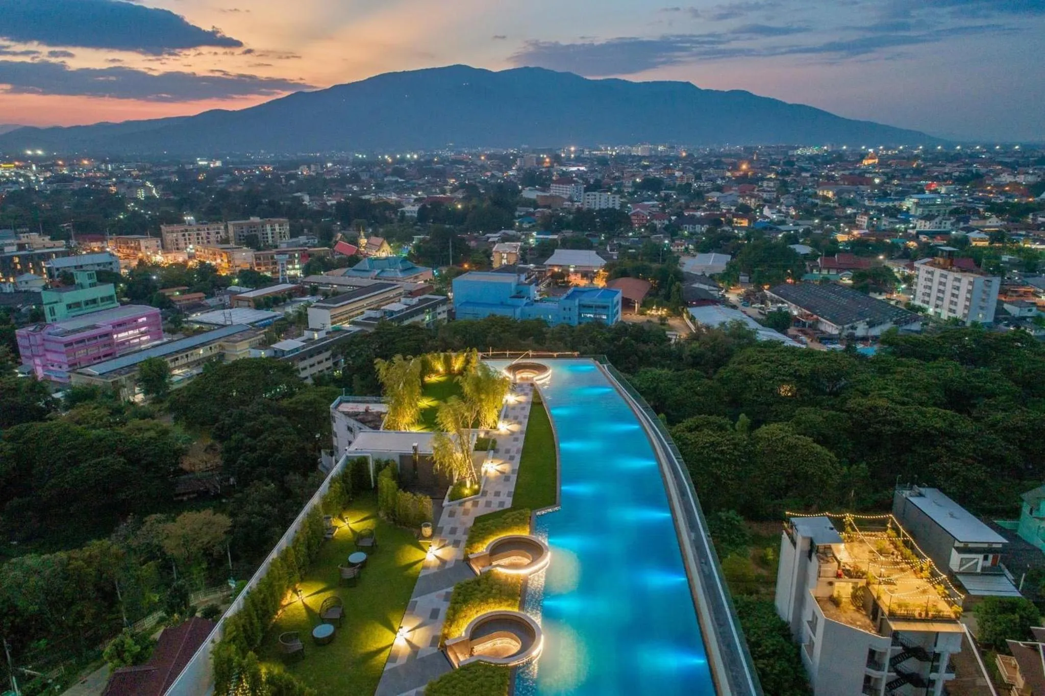 Astra Sky River Paronama Pool Luxury Changklan Chiang Mai