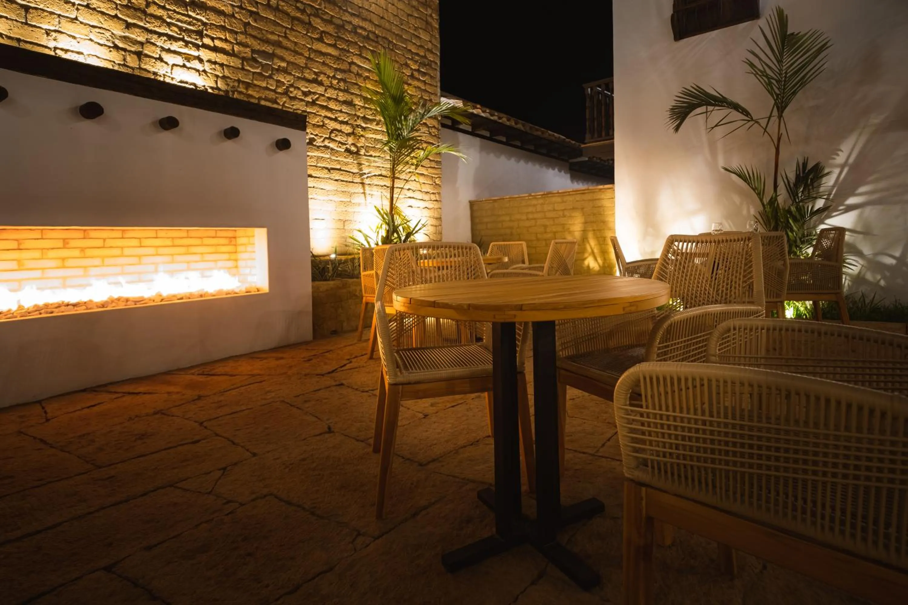 Area and facilities in Hotel Casa Alcestre