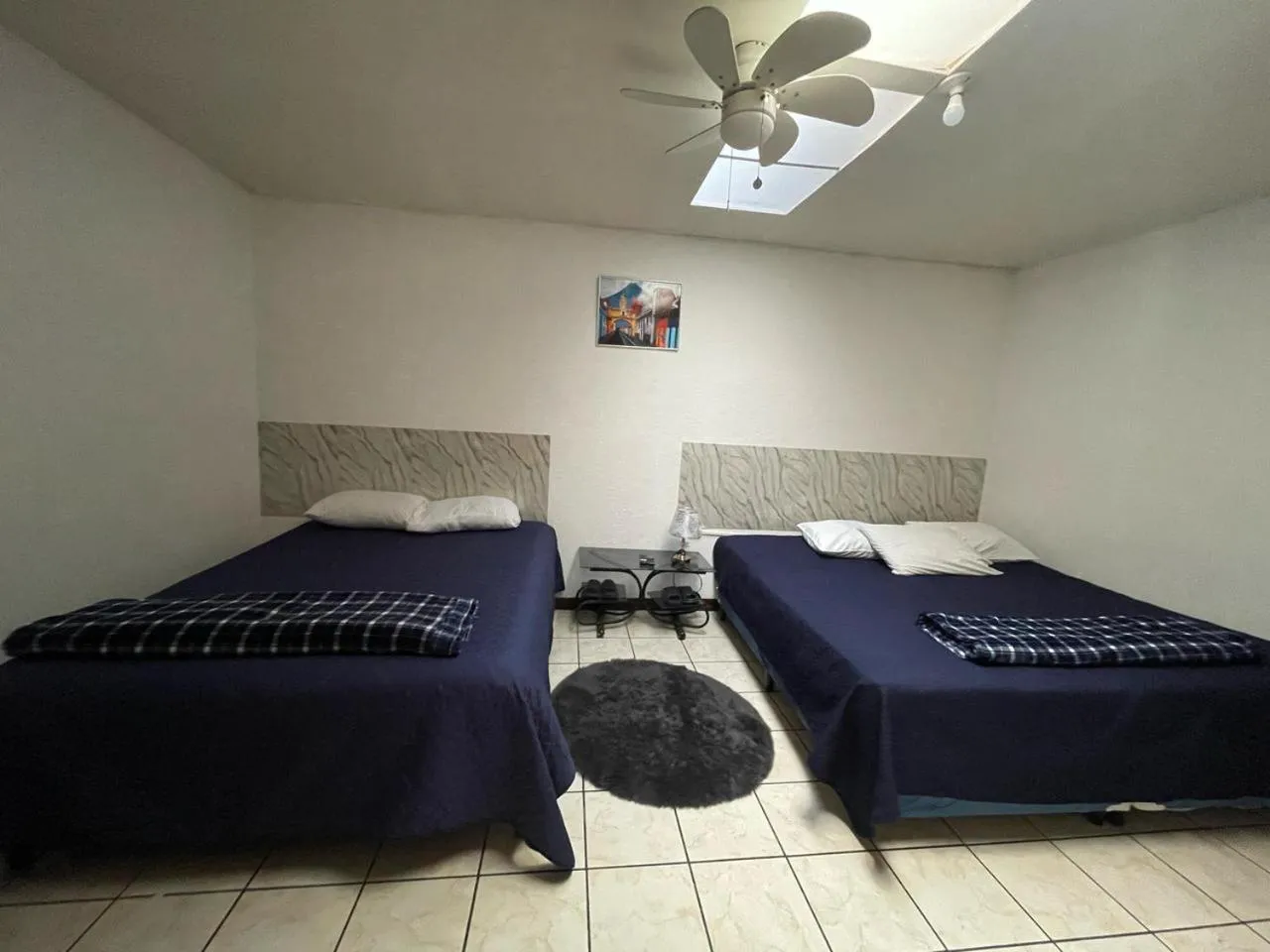 Bed in Hotel Bluehouse