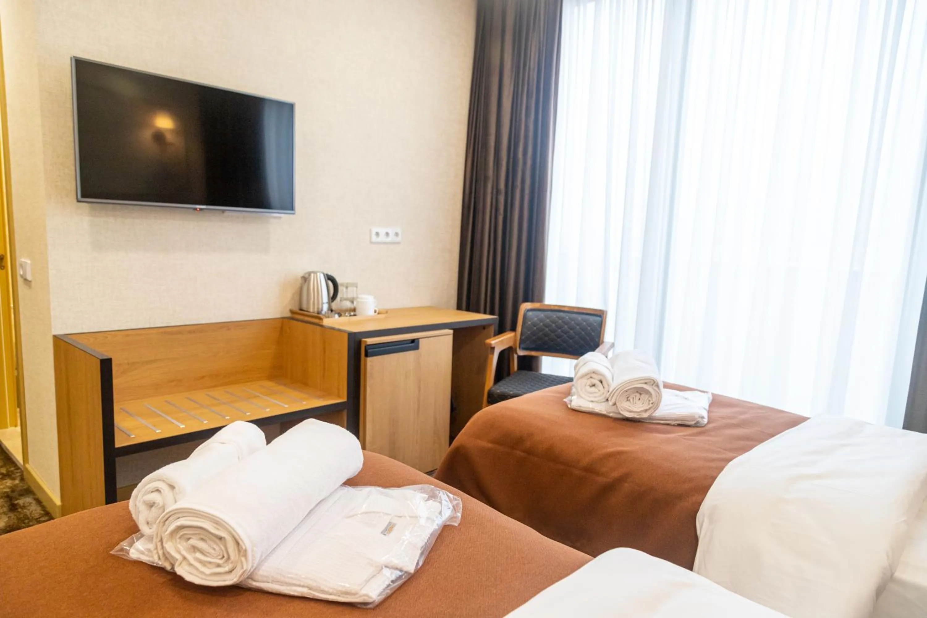 TV and multimedia, Bed in Hotel Solum Roof Top