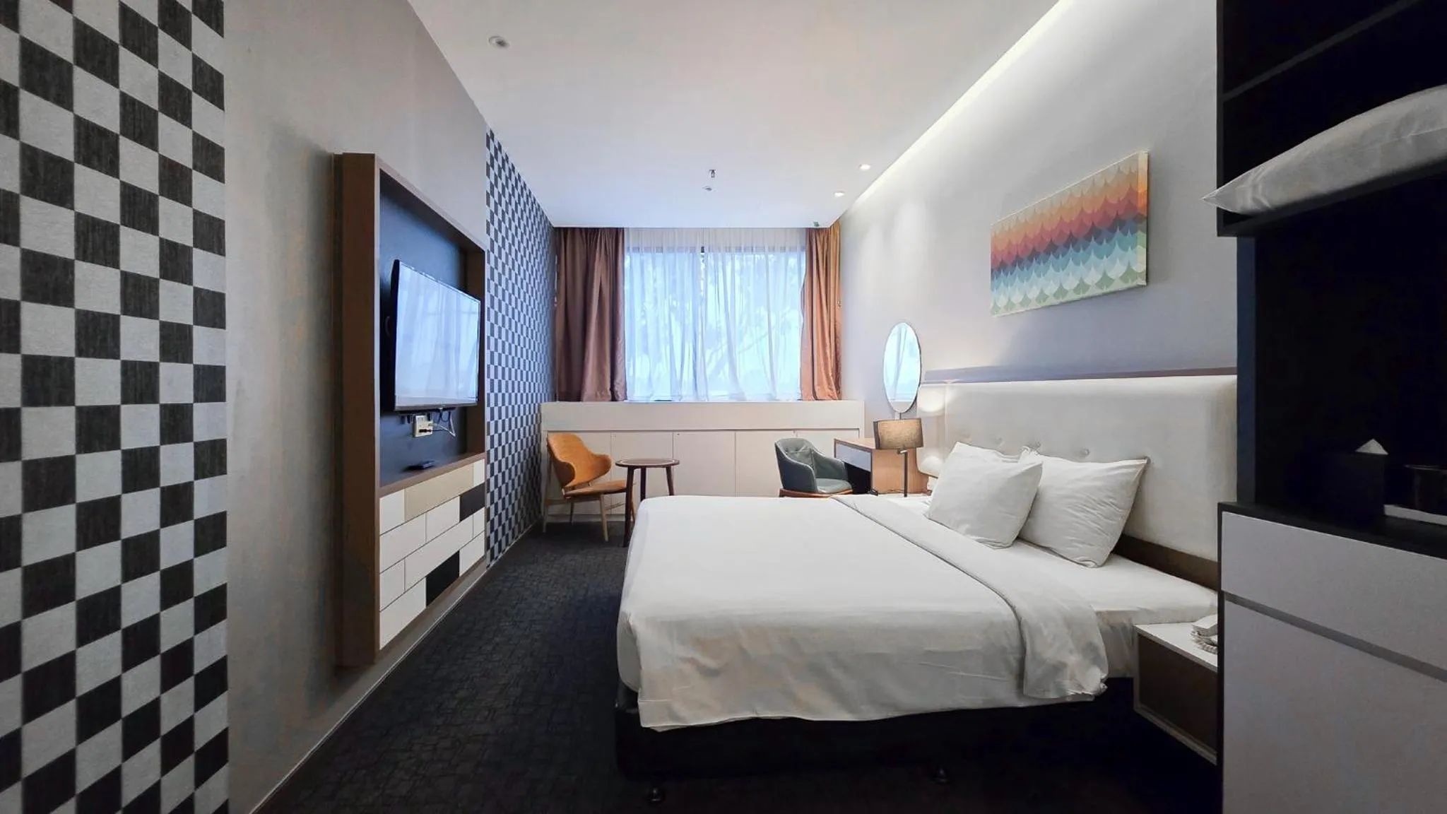 Bedroom, Bed in Fives Hotel DNP