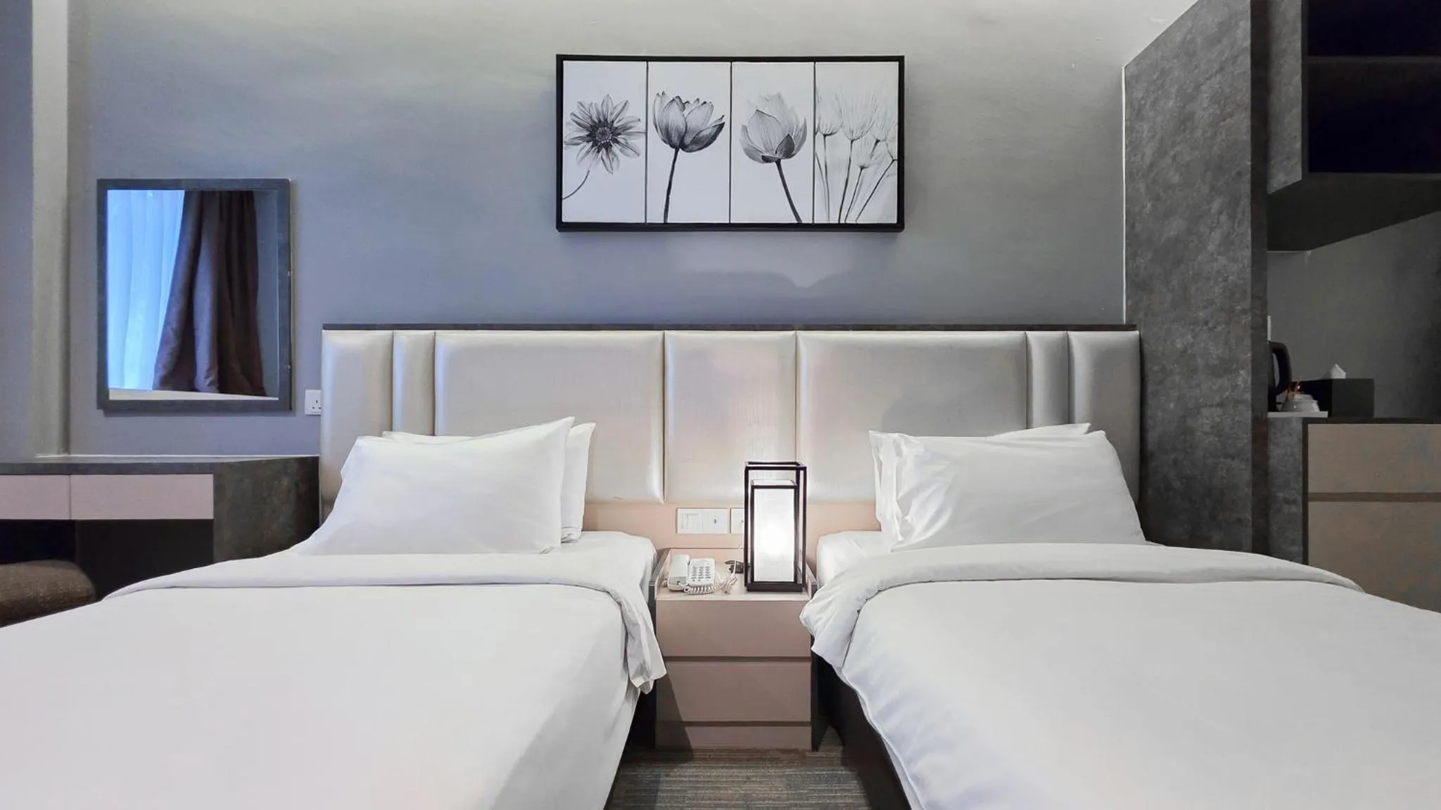 Bed in Fives Hotel DNP