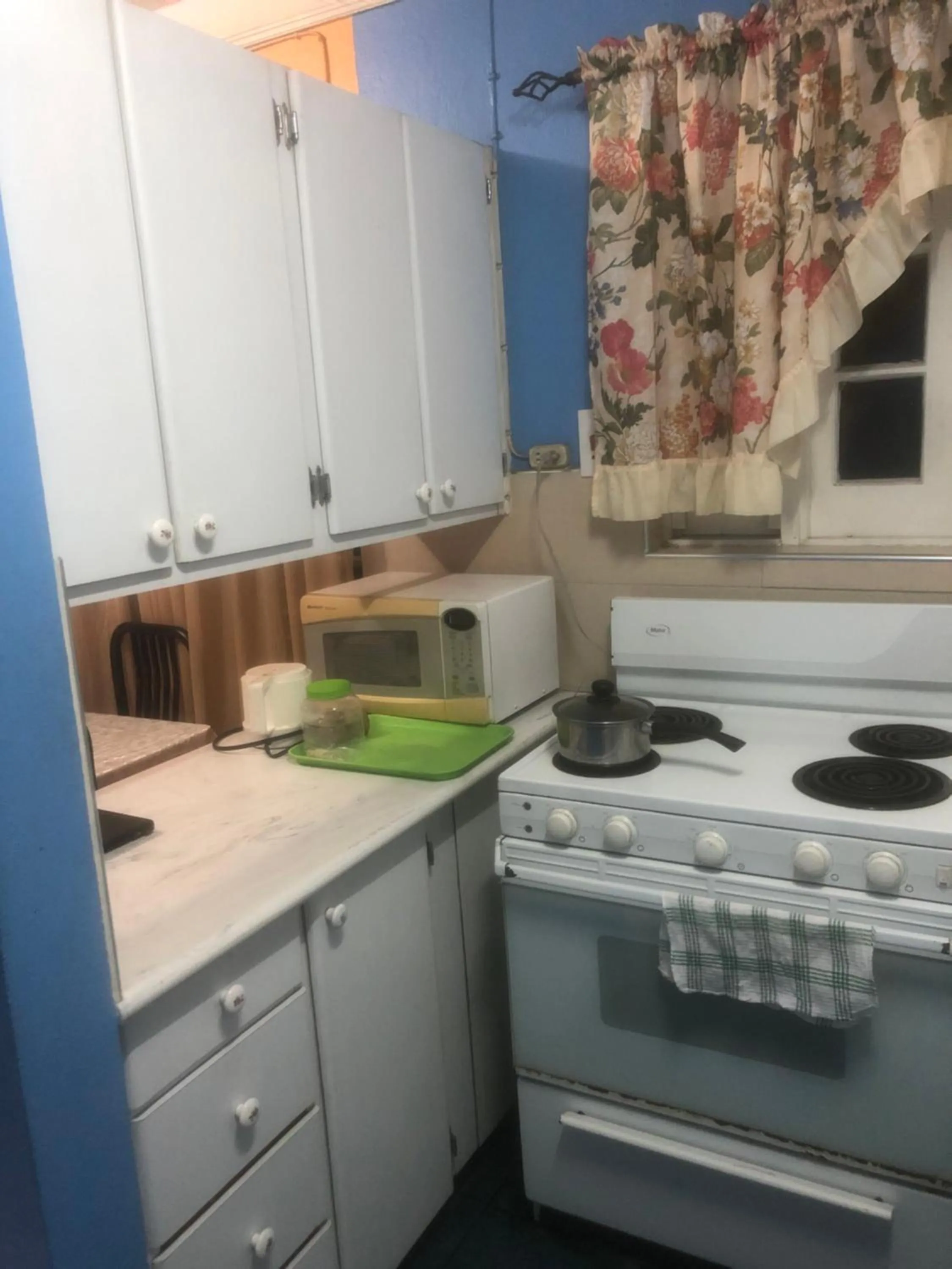 Kitchen or kitchenette in Finest Accommodation Renfrew Place 1 Bedroom Apt # 42 New Kgn 4--12 Renfrew Rd
