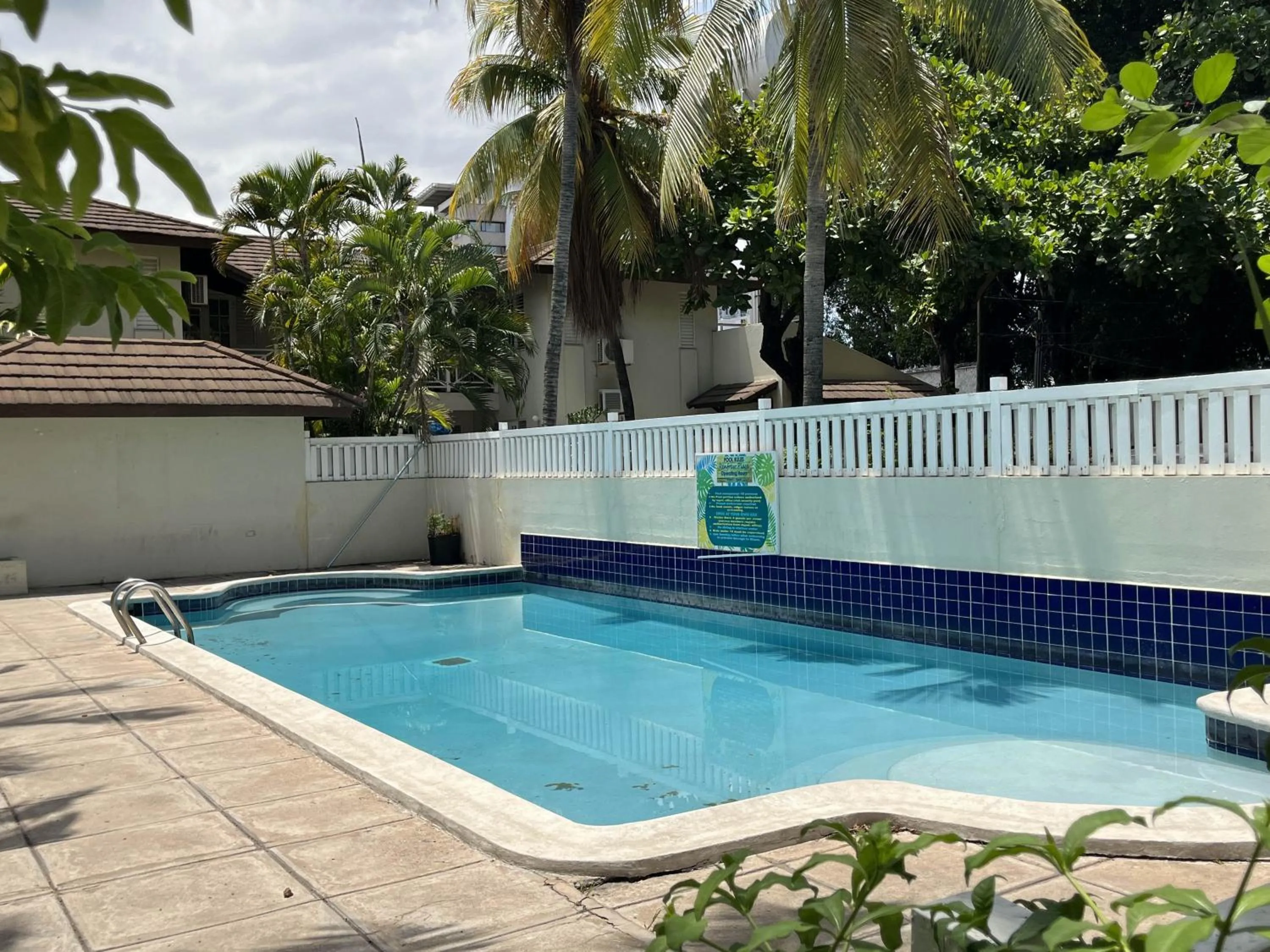 Swimming pool in Finest Accommodation Renfrew Place 1 Bedroom Apt # 42 New Kgn 4--12 Renfrew Rd