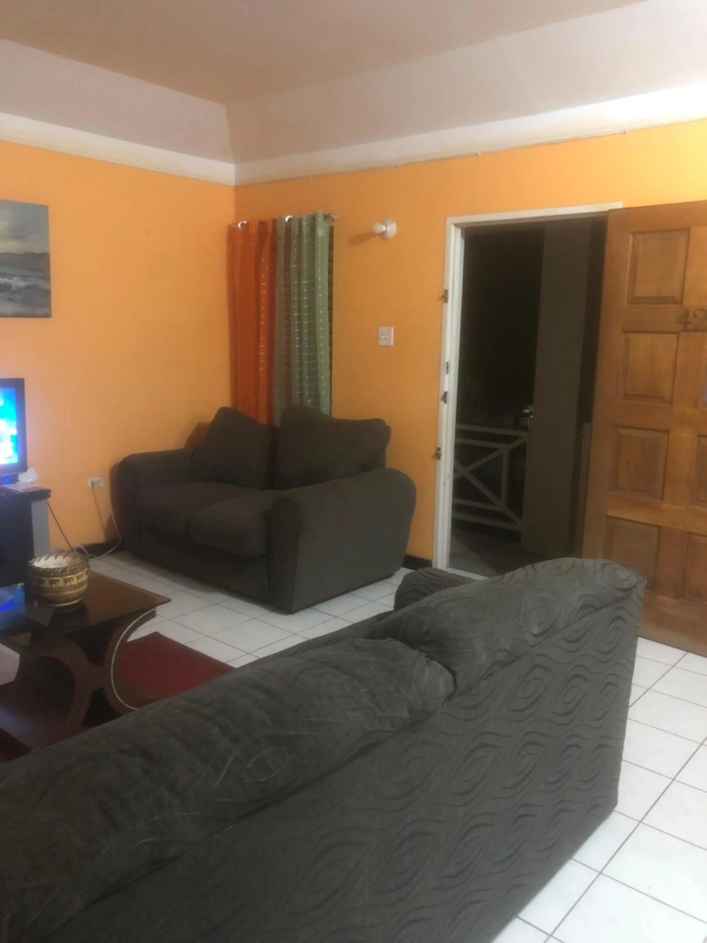 TV and multimedia in Finest Accommodation Renfrew Place 1 Bedroom Apt # 42 New Kgn 4--12 Renfrew Rd