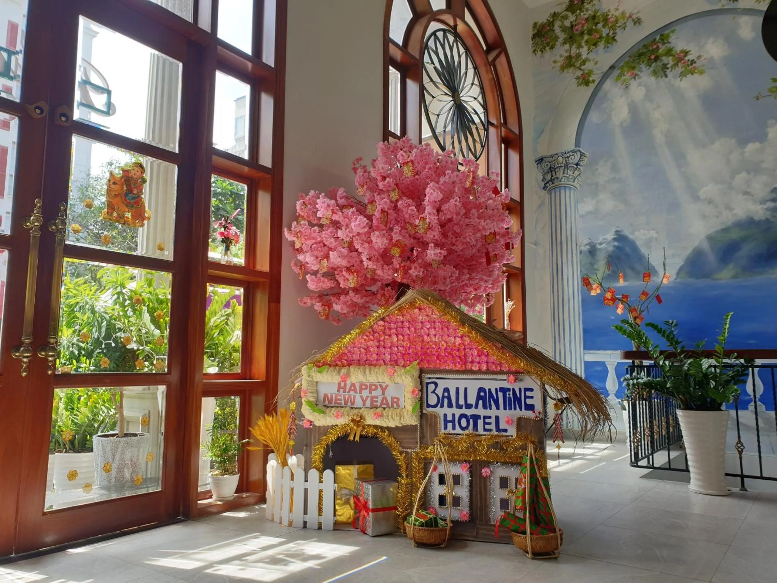 Lobby or reception in BALLANTINE HOTEL Phu My Hung- SECC