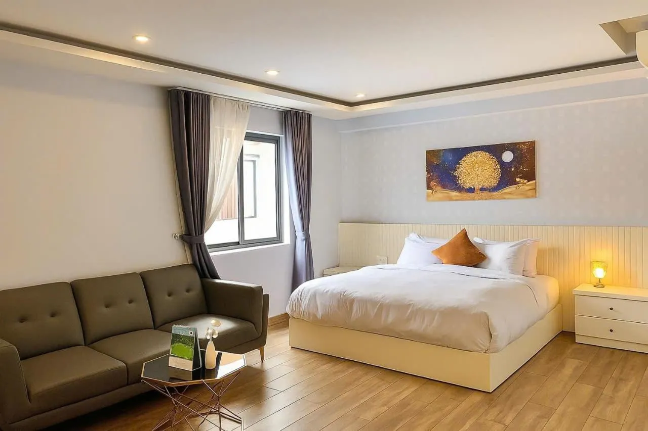 Bed in BALLANTINE HOTEL Phu My Hung- SECC