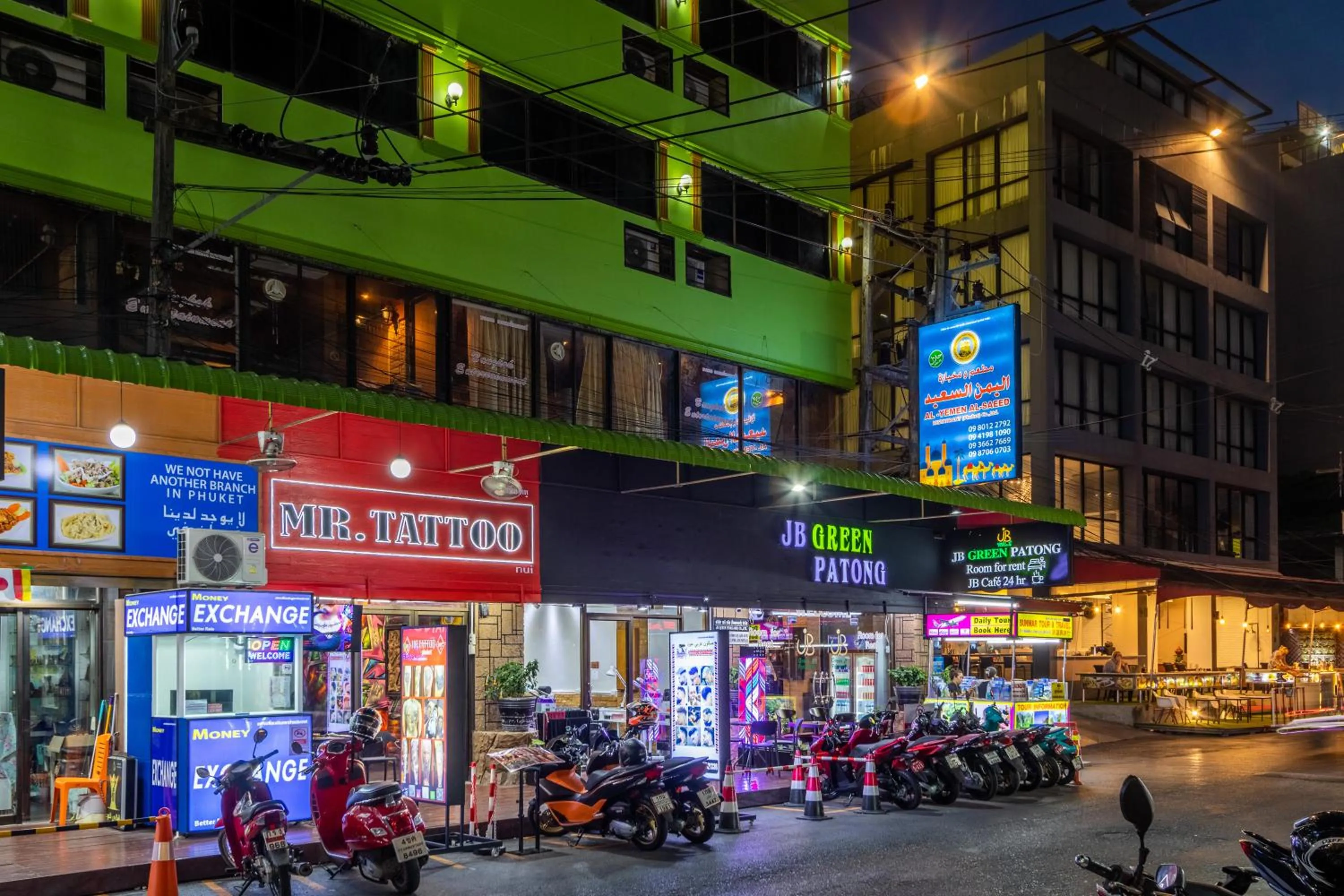 Property building in JB Green Hotel Patong