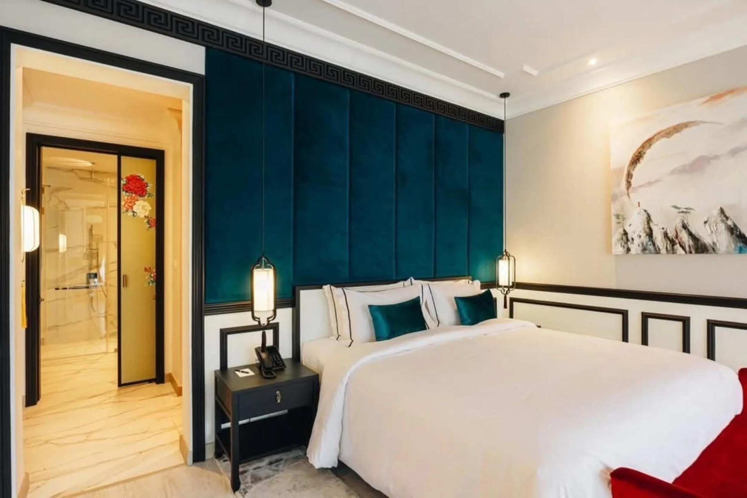 Bed in The Soul Resort